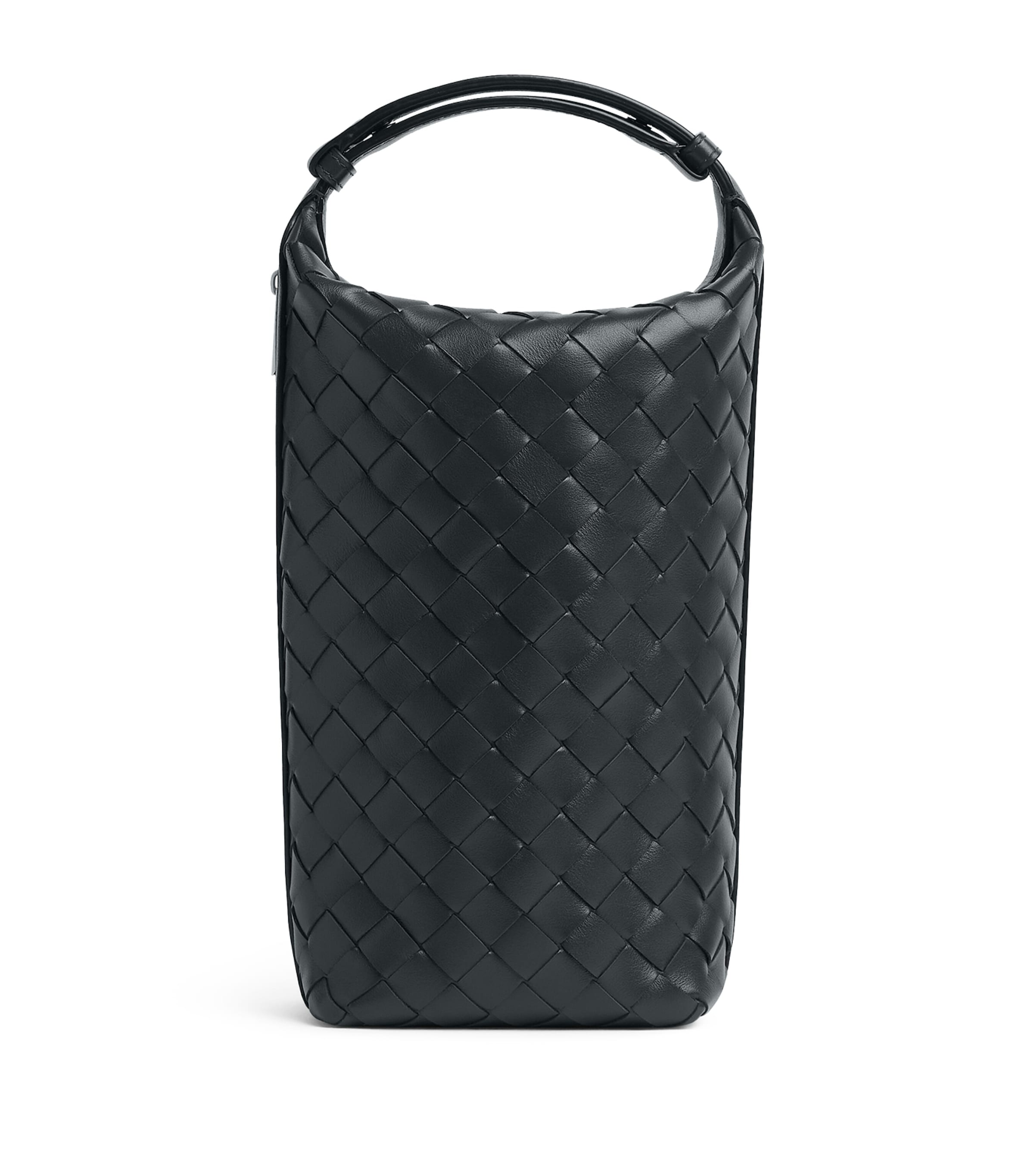 Bottega Veneta Leather Intrecciato Wallace Pouch