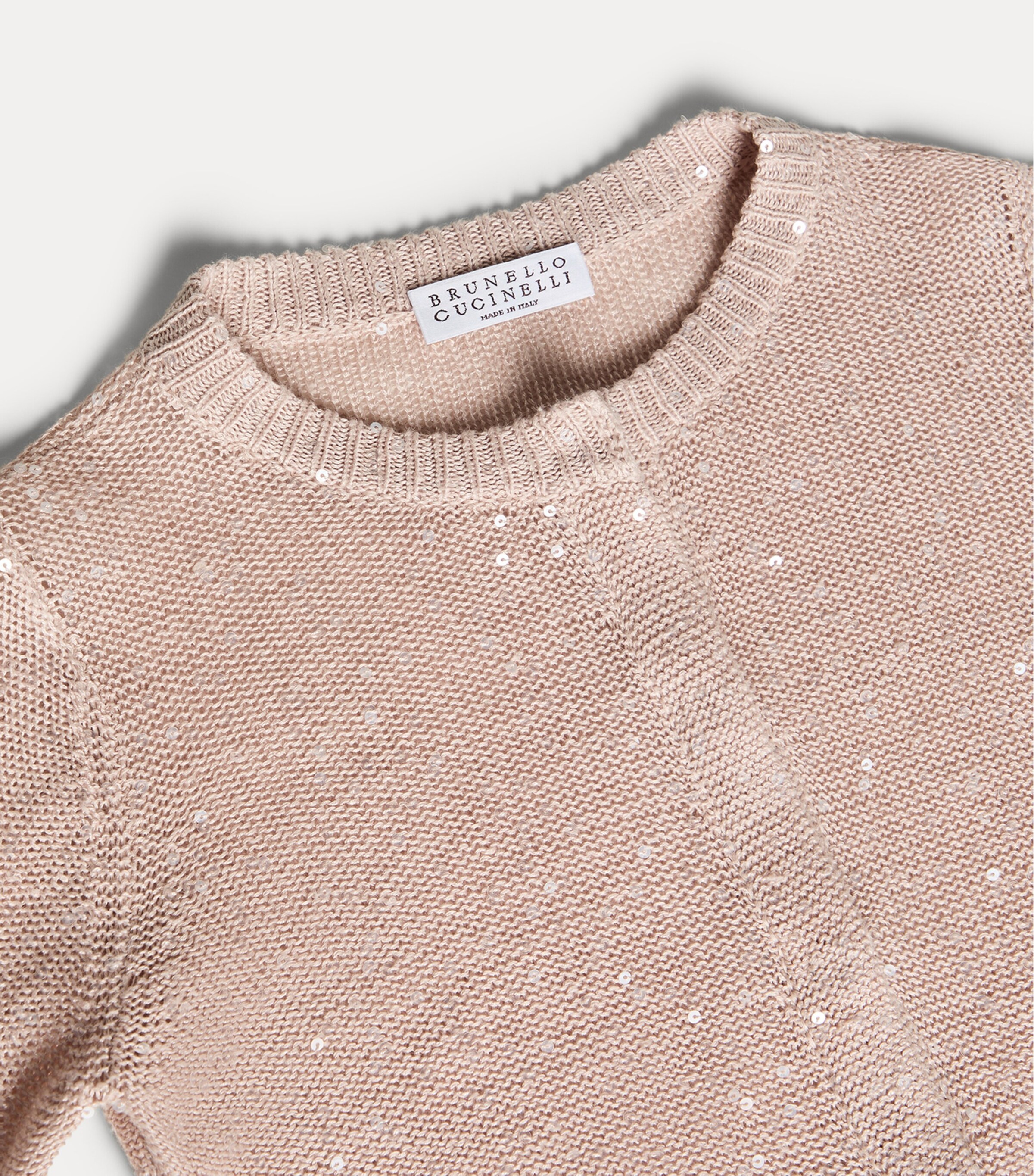 Brunello Cucinelli Kids Linen-Silk Cardigan (4-6 Years) Image 3