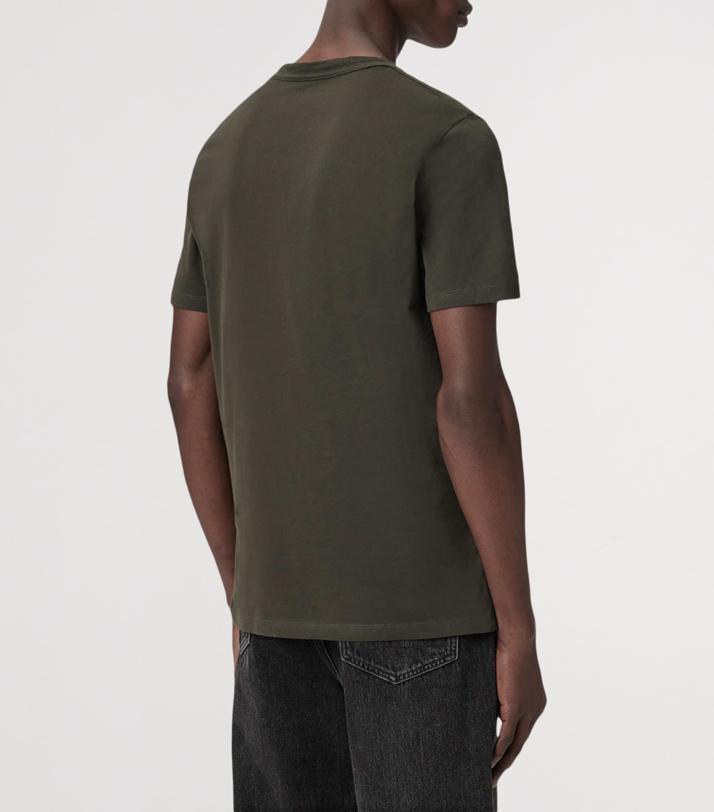 Cotton Brace T-Shirt (Pack of 3) GREEN/GREEN/BLK Image 7