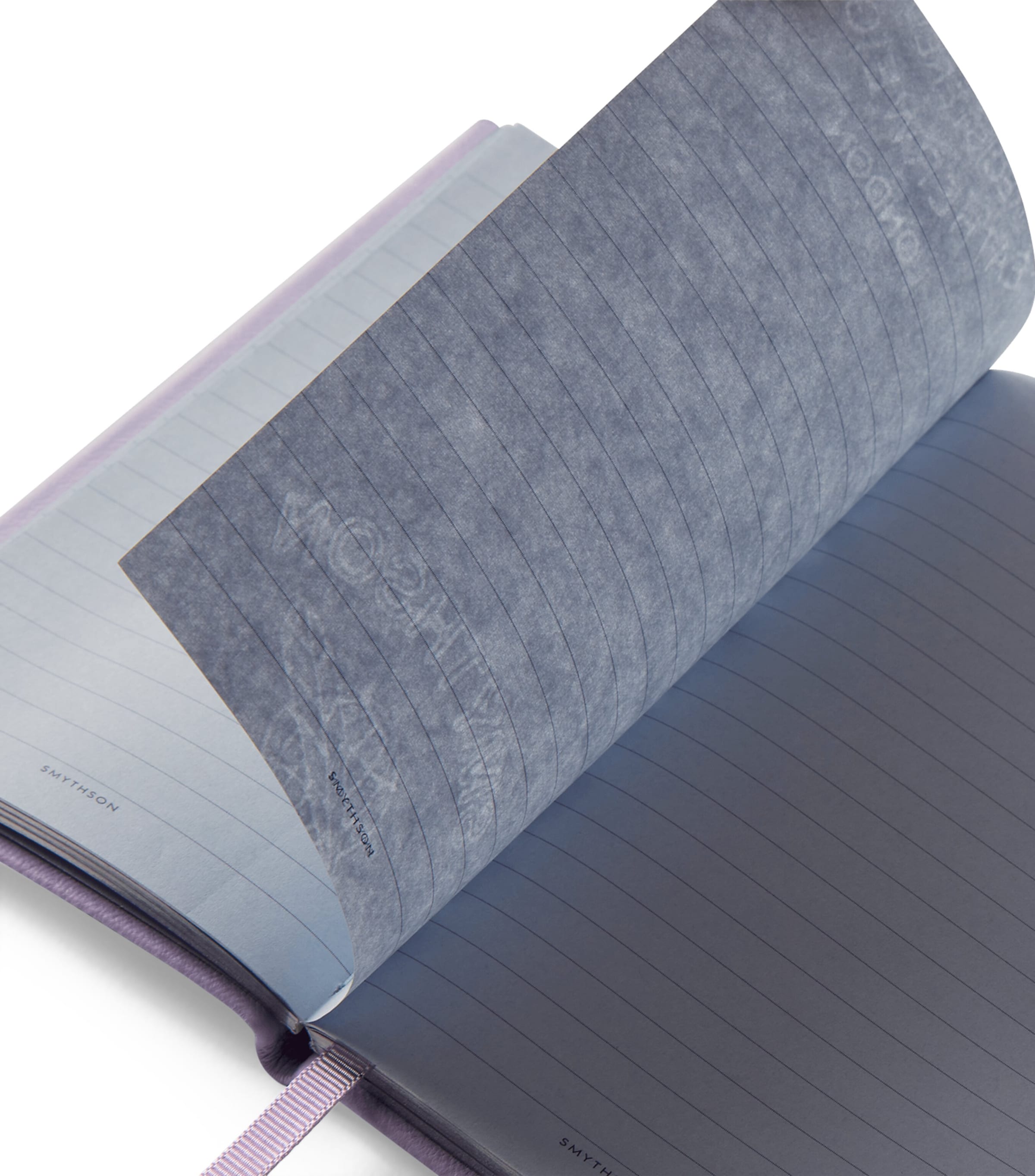 Leather Panama Notebook LILAC Image 2