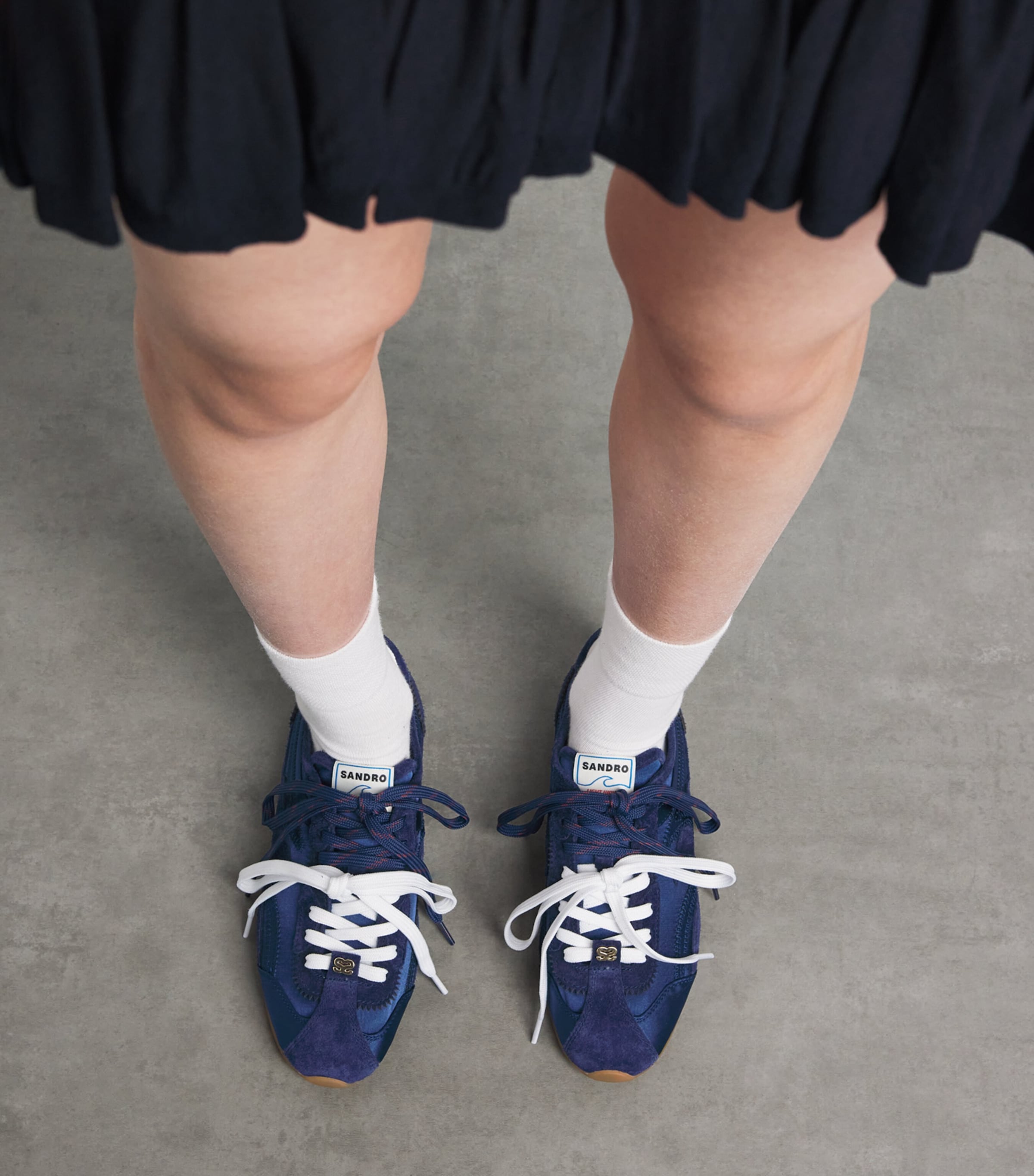 Sandro Paris Light Wave Sneakers Blue Image 4