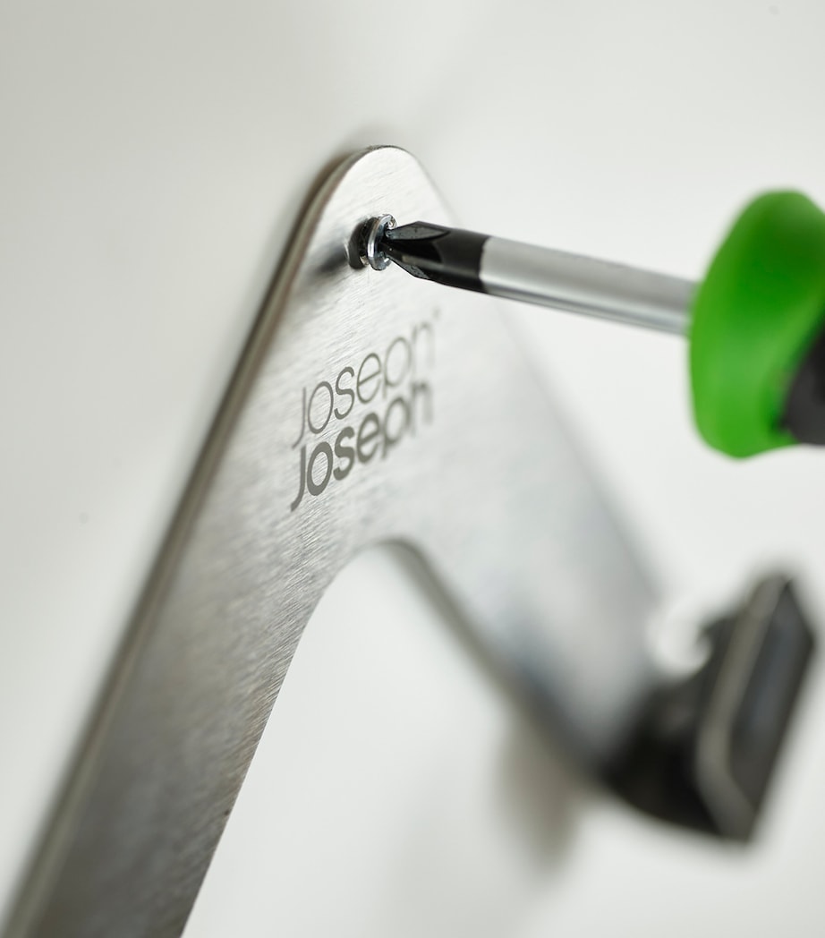 Set of 2 Space Pan Lid Holders SILVER Image 2