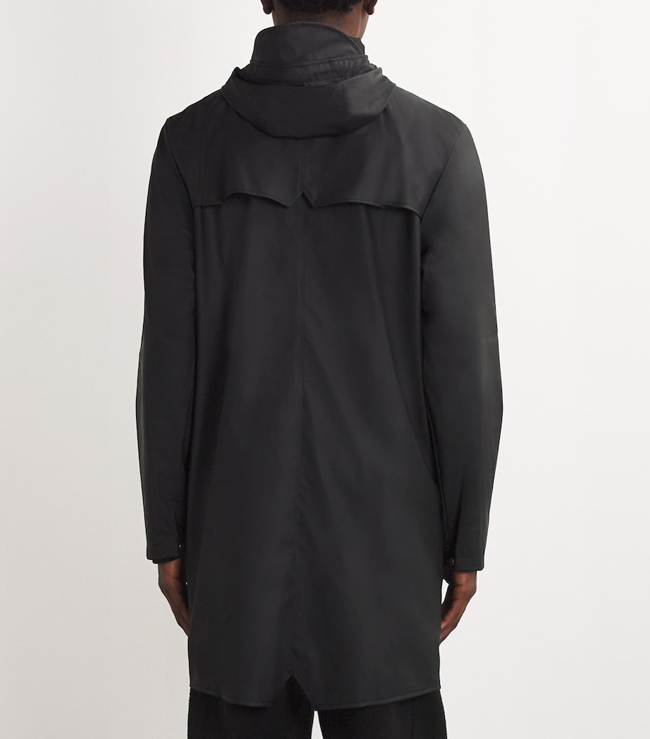 Core Longline Rain Jacket BLACK Image 4