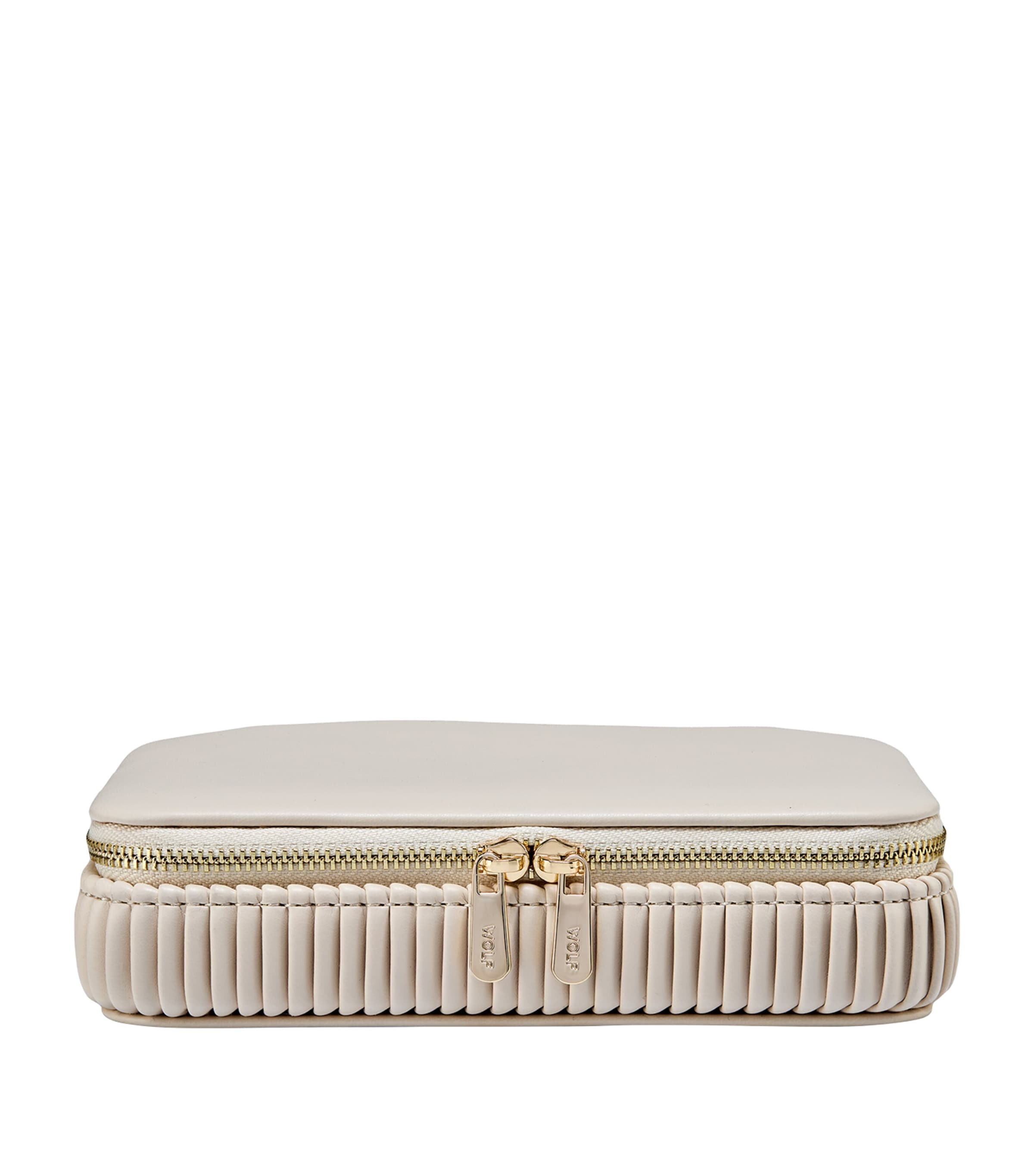 Wolf Bella Jewellery Zip Case In Neutral