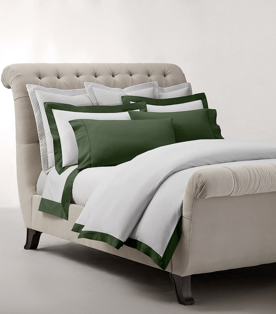 Langdon Rectangular Cushion Cover (30cm x 40cm) DKGREEN Image 2