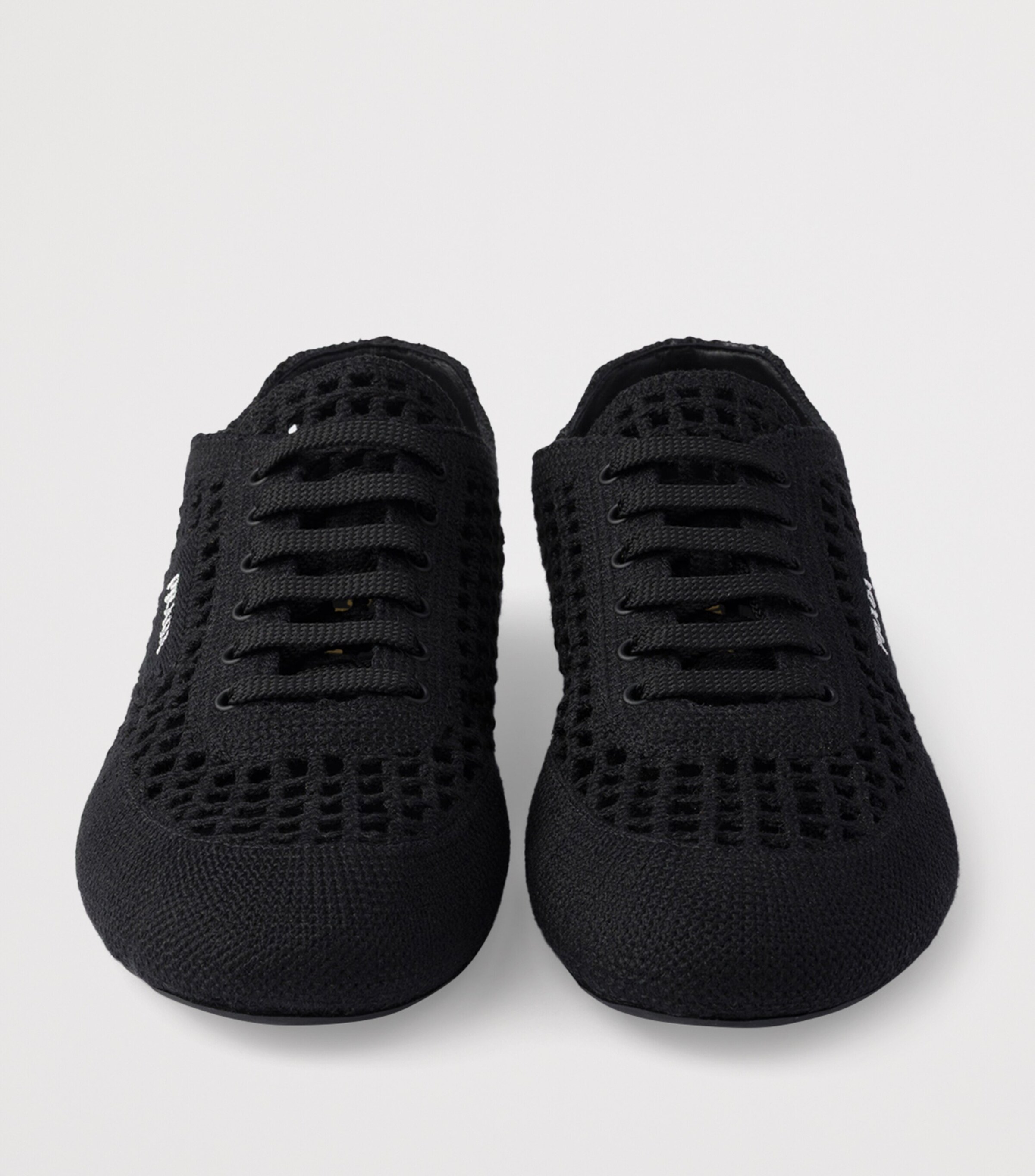 Prada Cotton Crochet Collapse Sneakers Image 5