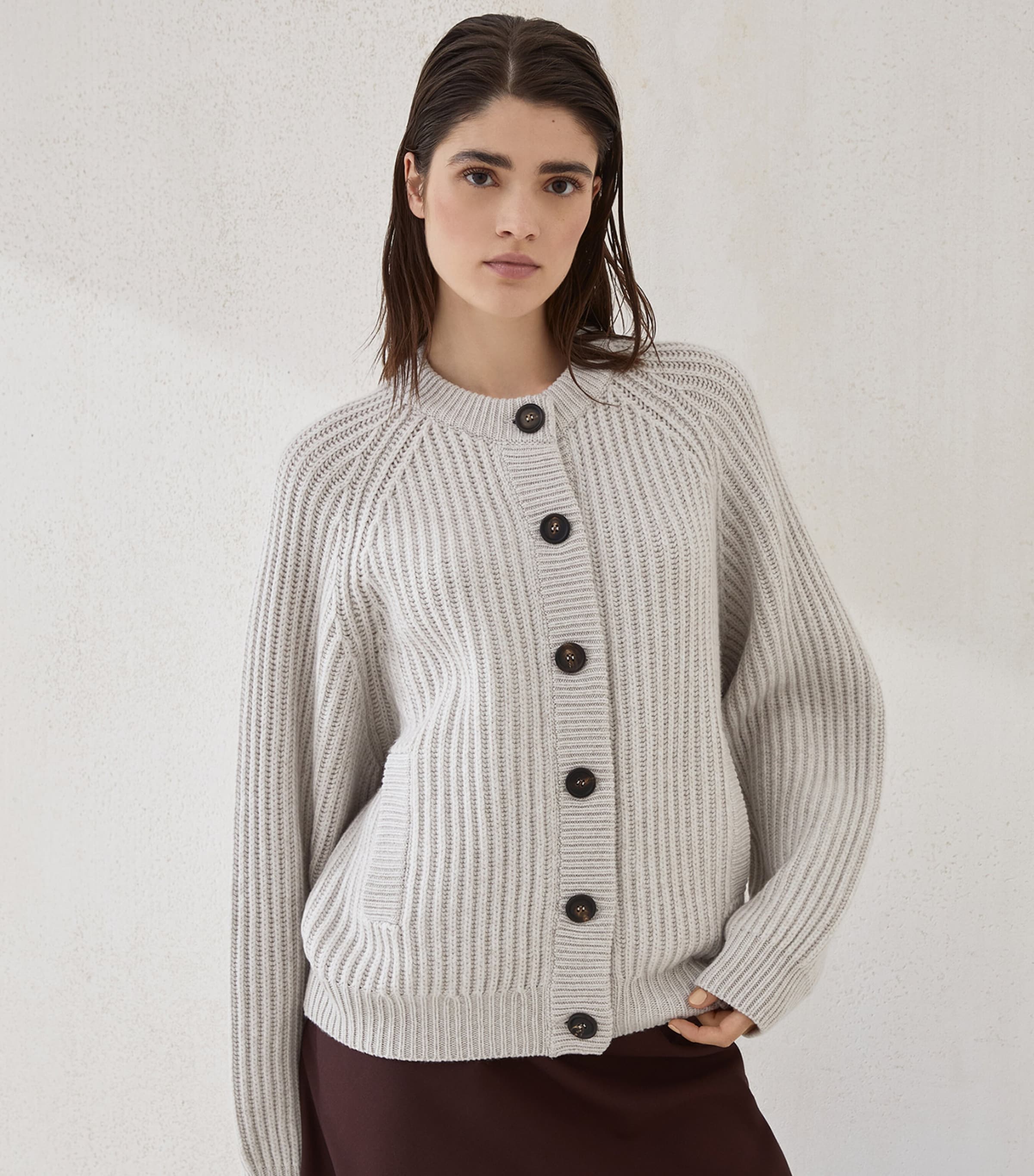 Cashmere Cardigan C9610 Image 2