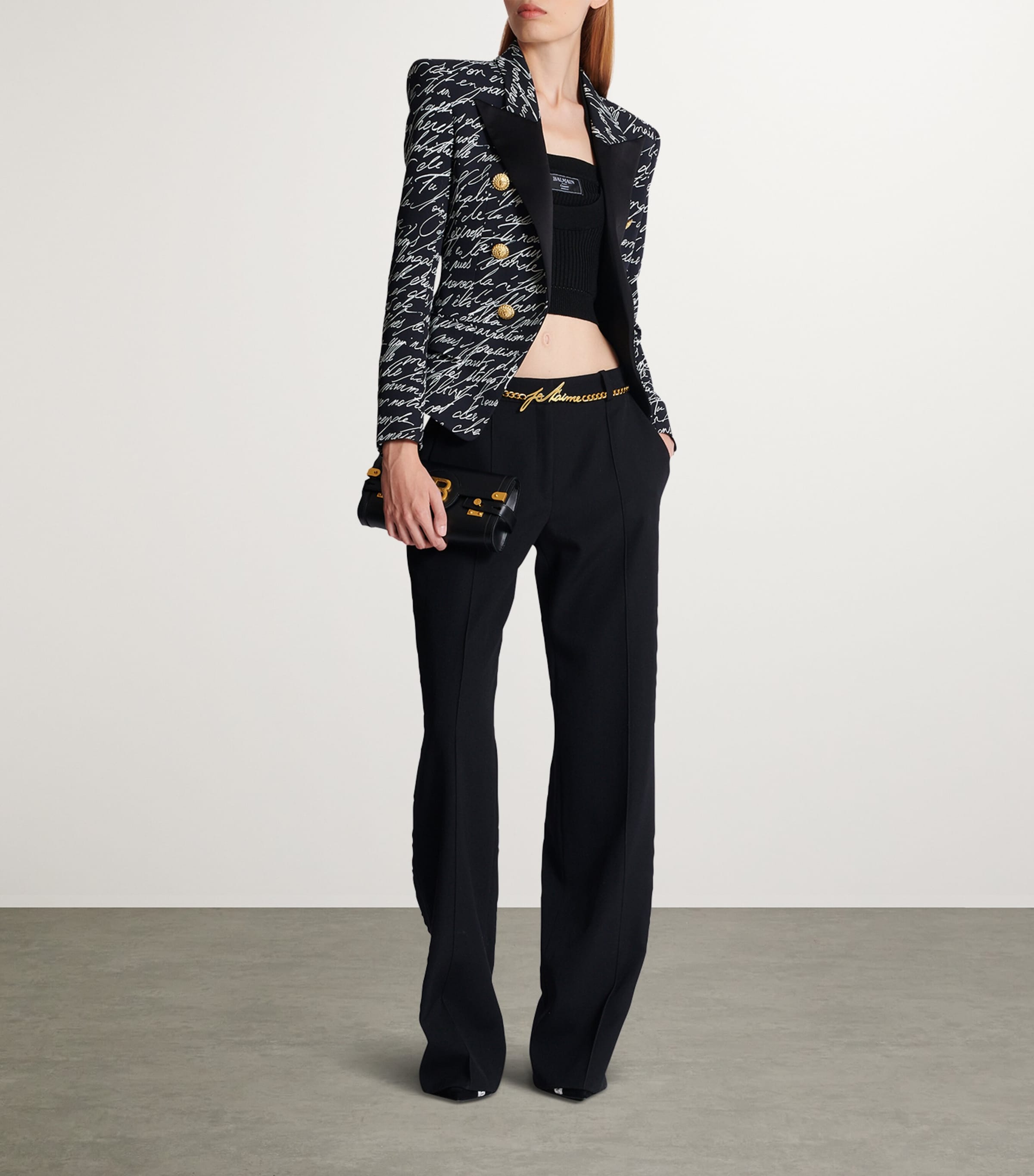 Love Letter Blazer EAB NOIR/BLANC Image 8