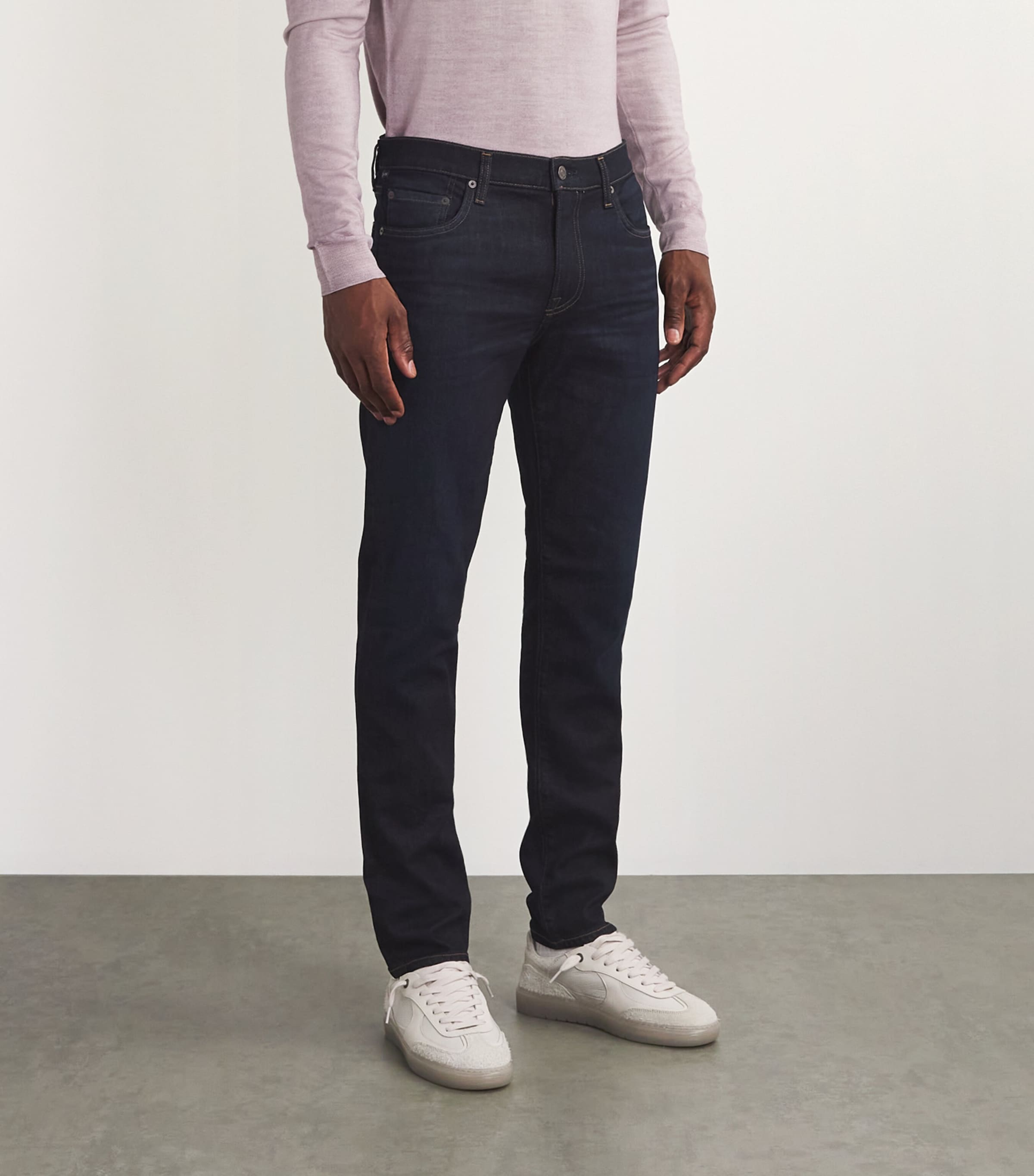 London Tapered Slim Jeans FALCON (DK INDIGO) Image 3
