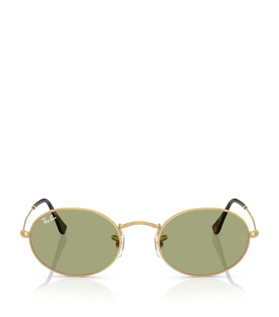 RB3547 Oval Metal Sunglasses 001/4E Image 1