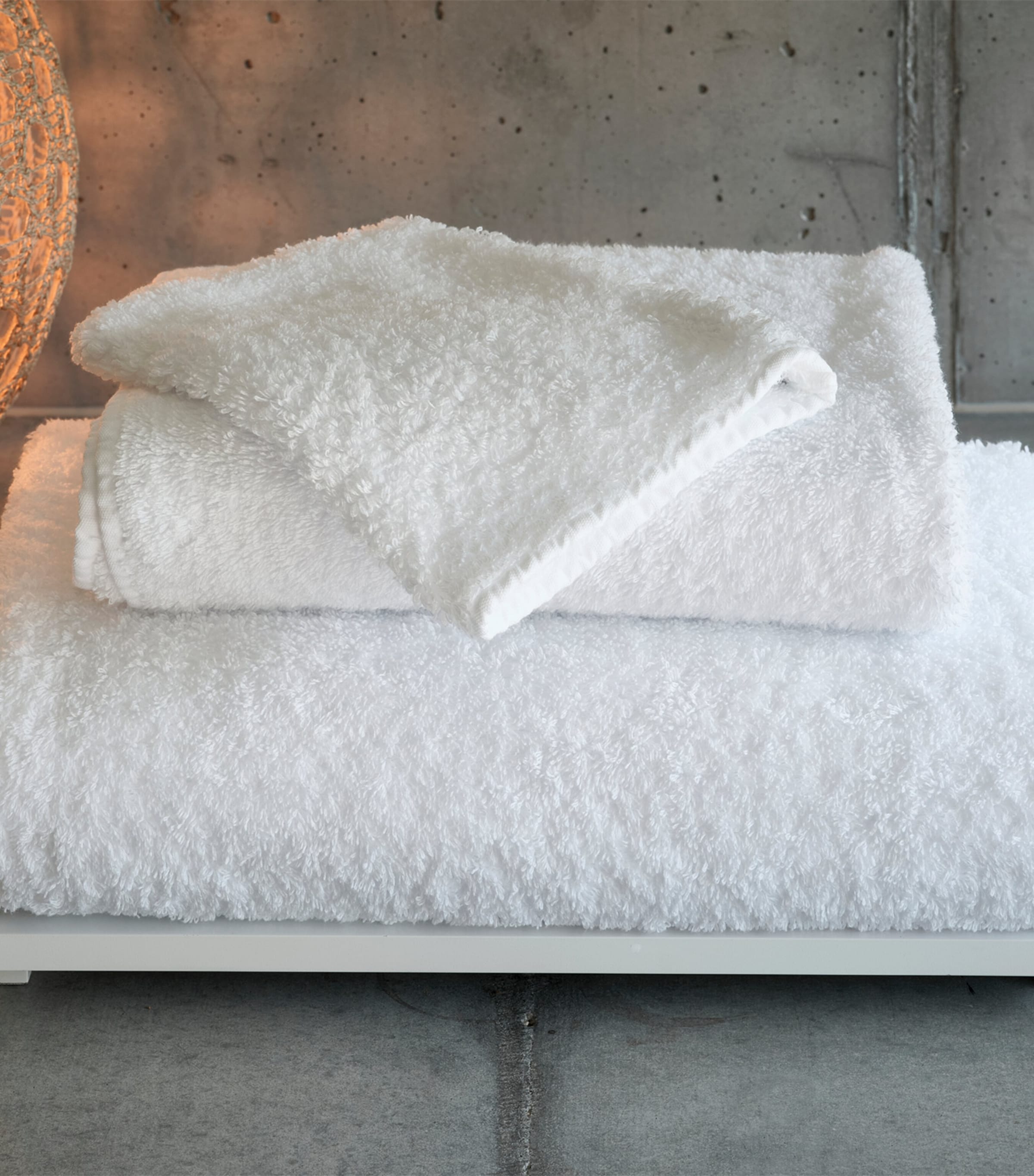 Abyss & Habidecor Egyptian Cotton Super Pile Hand Towel (55cm x 100cm) Baton Rouge Image 5