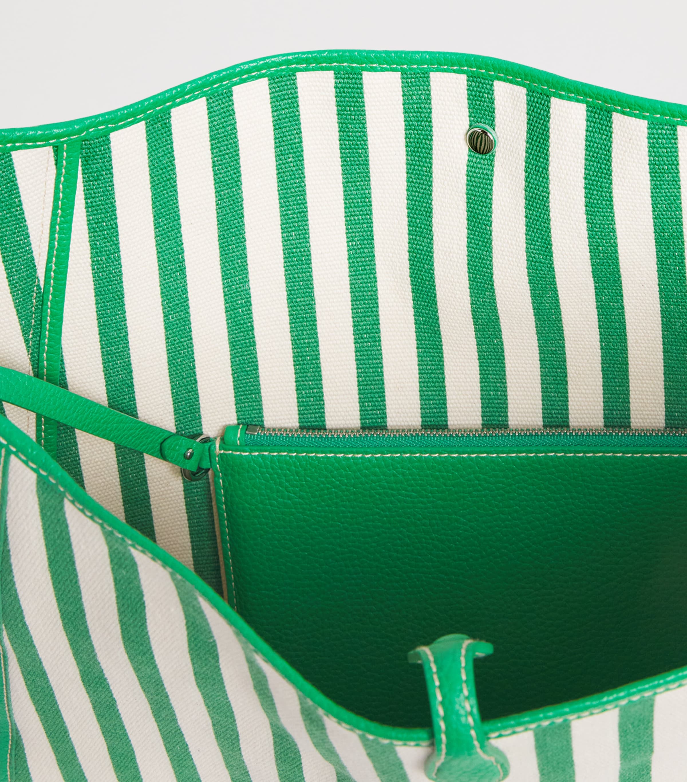Polo Ralph Lauren Large Stripe Play Messenger Cross-Body Bag Paper/parrot Image 5