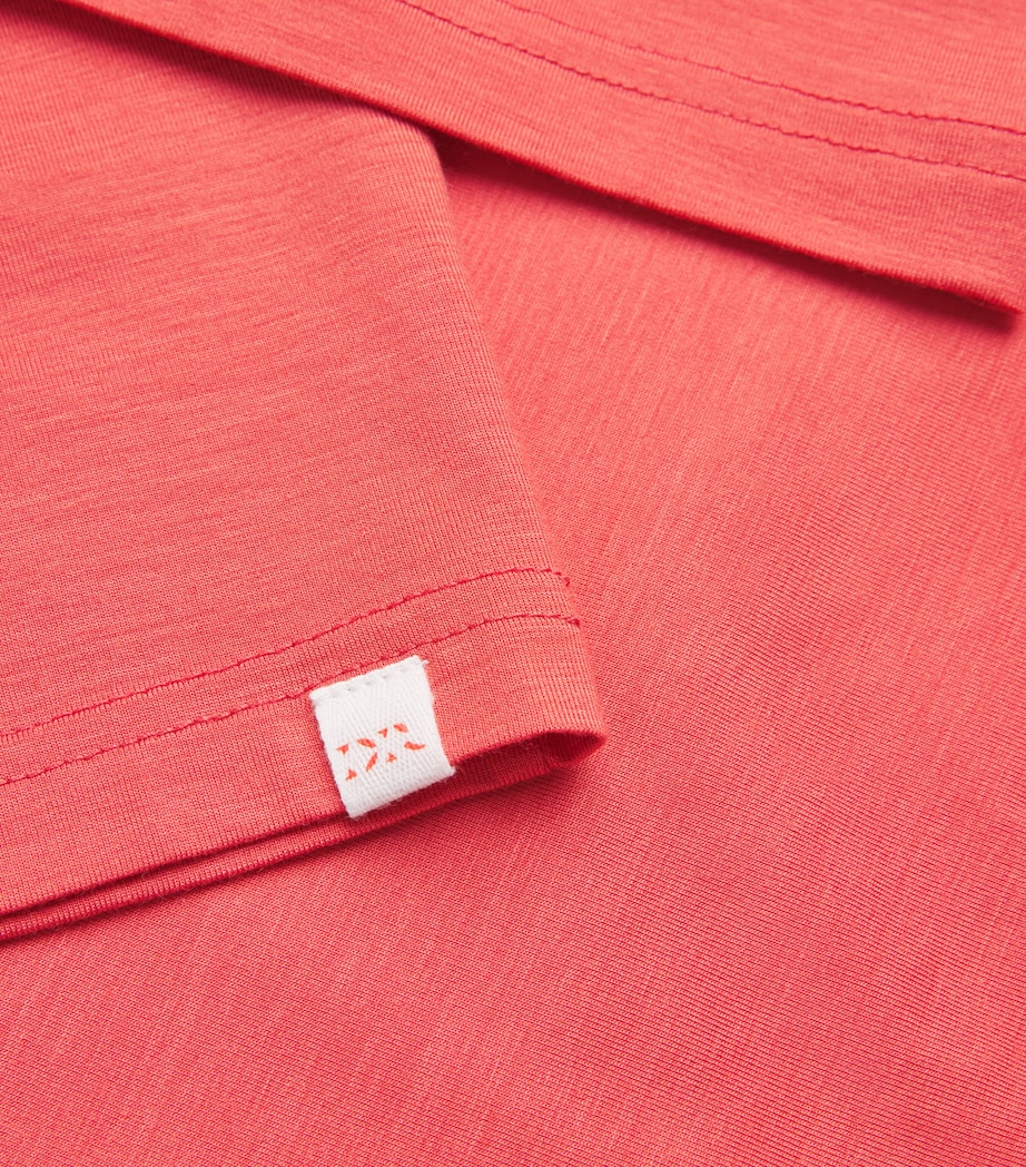 Micromodal T-Shirt 020 RED Image 5