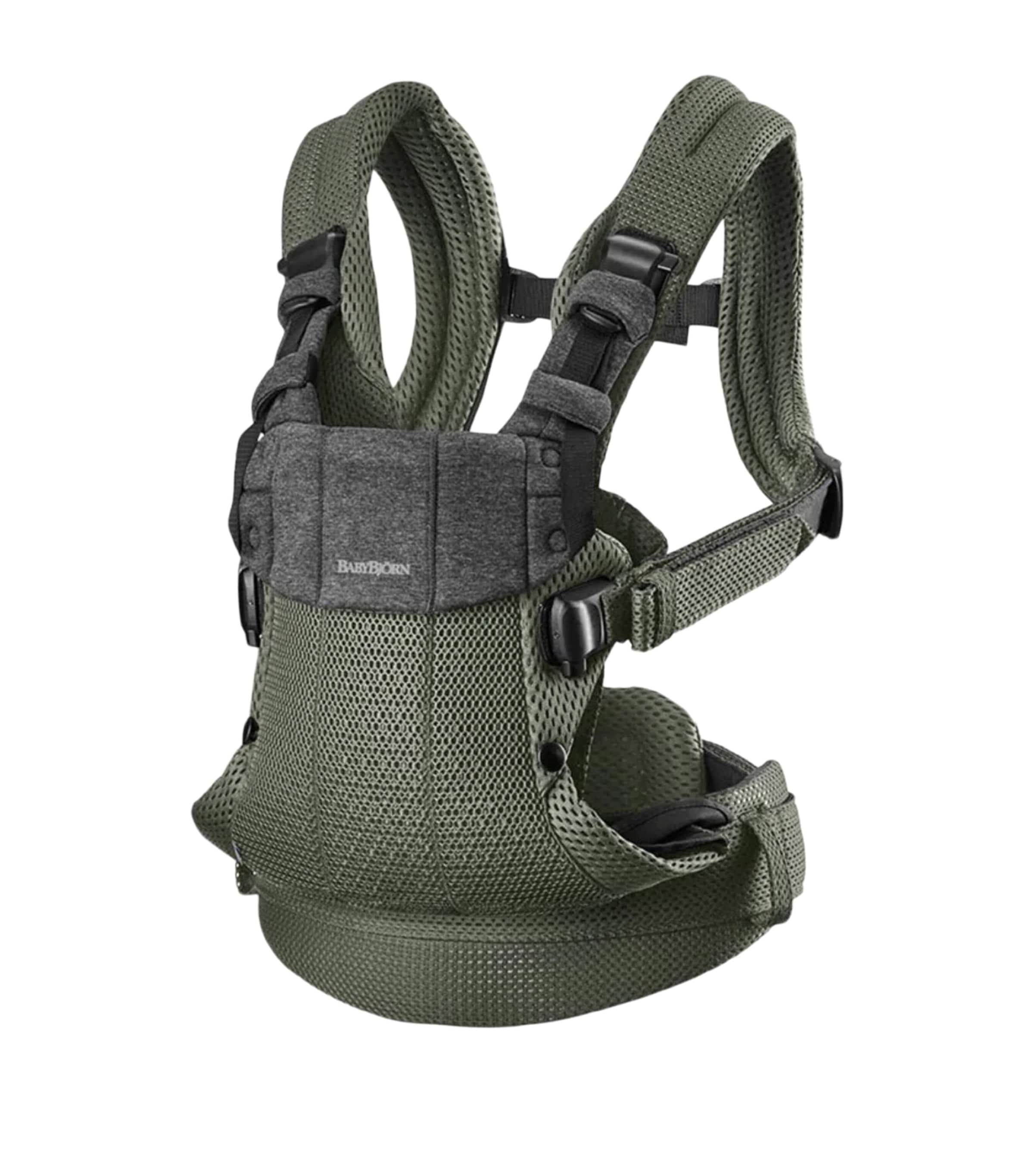 BabyBjörn 3D Mesh Harmony Baby Carrier Dark Green Image 3