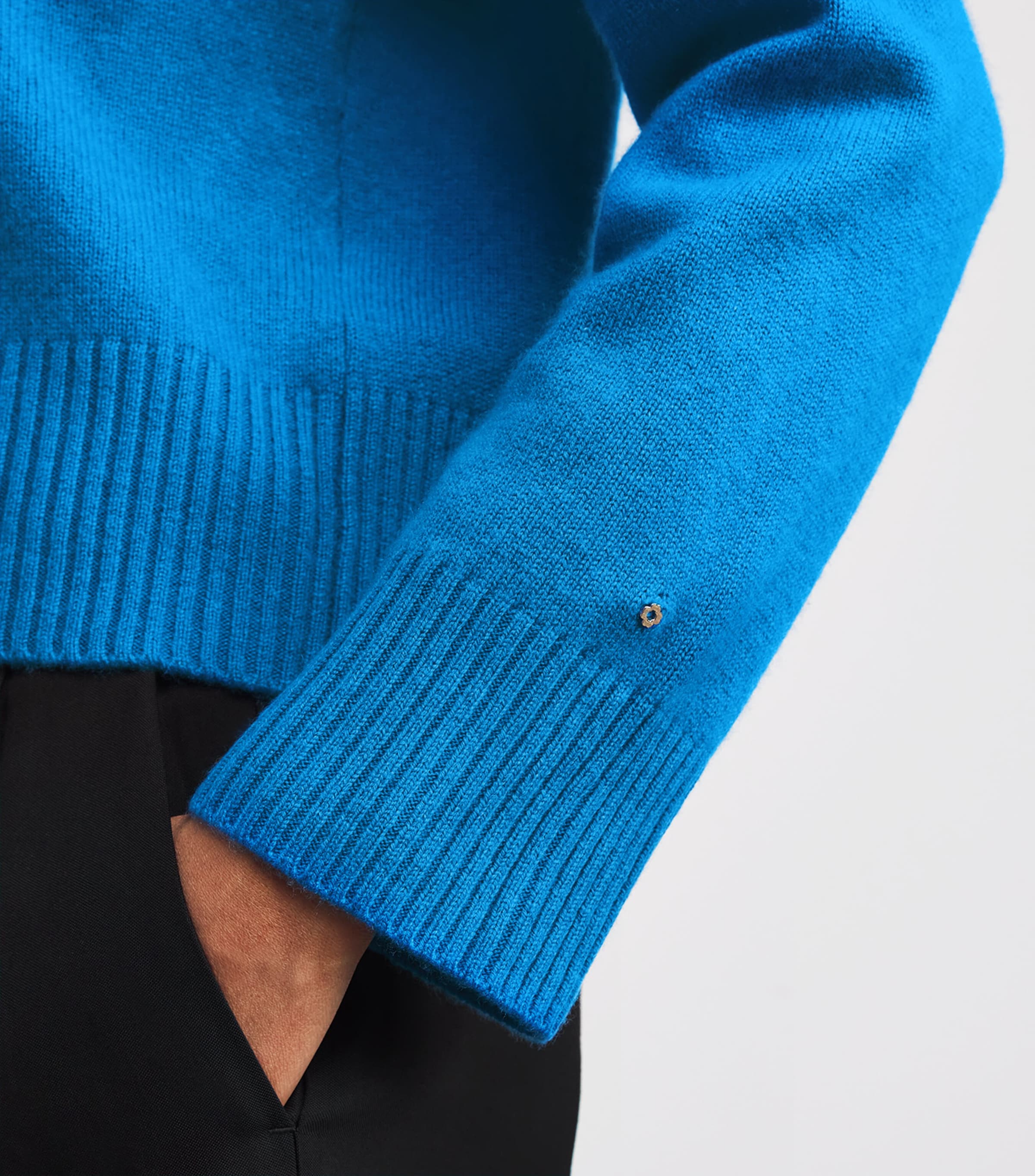 Wool-Blend Sweater TURQUOISE Image 6