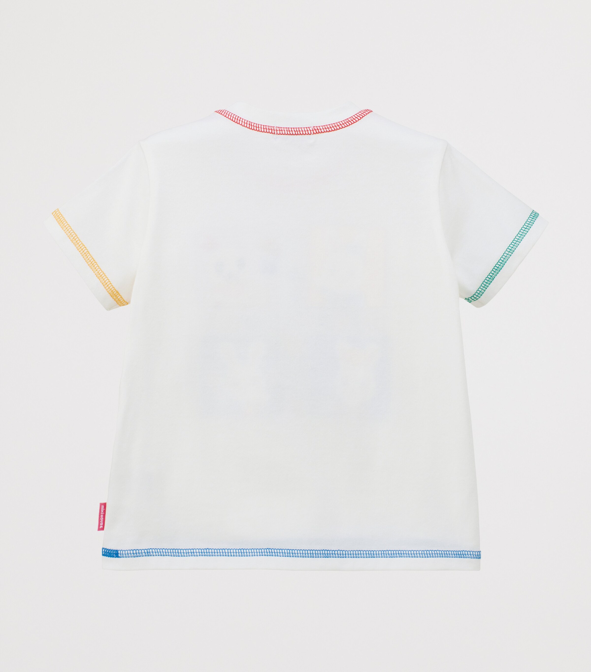 Miki House Cotton Bunny Grid T-Shirt (2-7 Years) Image 2