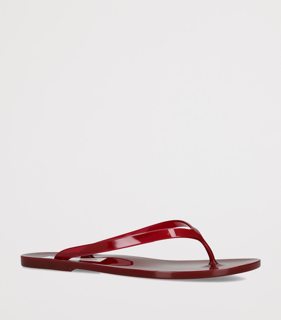 Christopher Esber Jo Flip Flops Wine Image 3