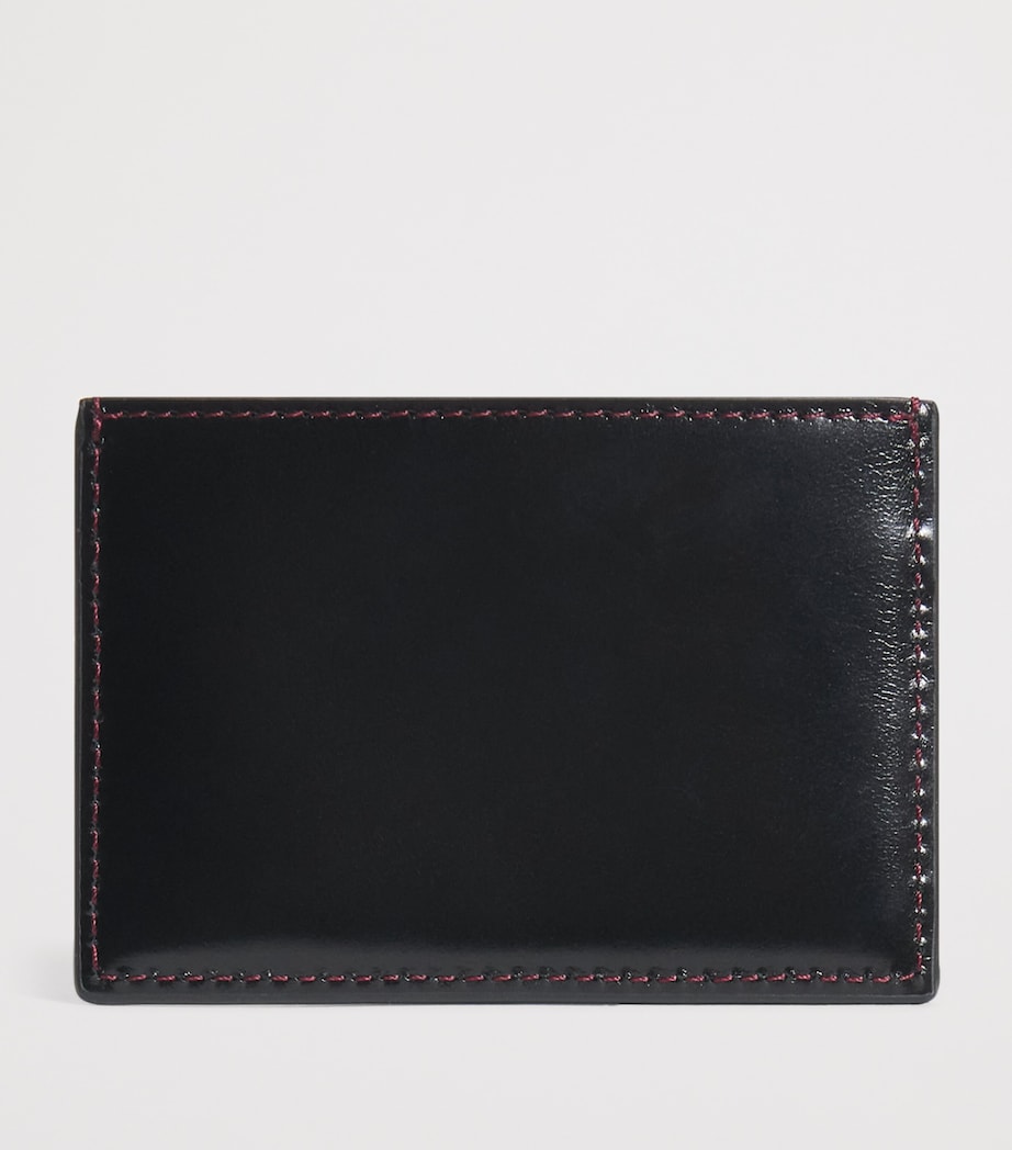 Calfskin Card Holder BLACK Image 2
