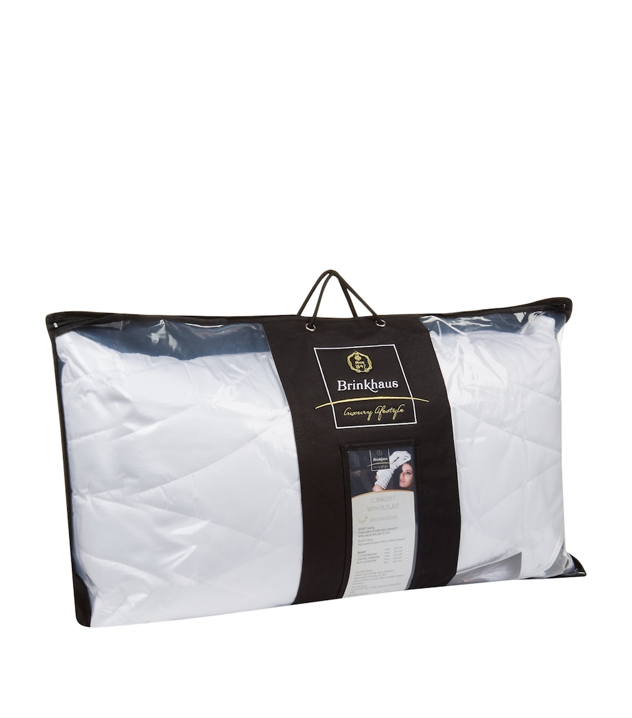 Climasoft Oulast Firm Pillow (50cm x 90cm) WHITE Image 1