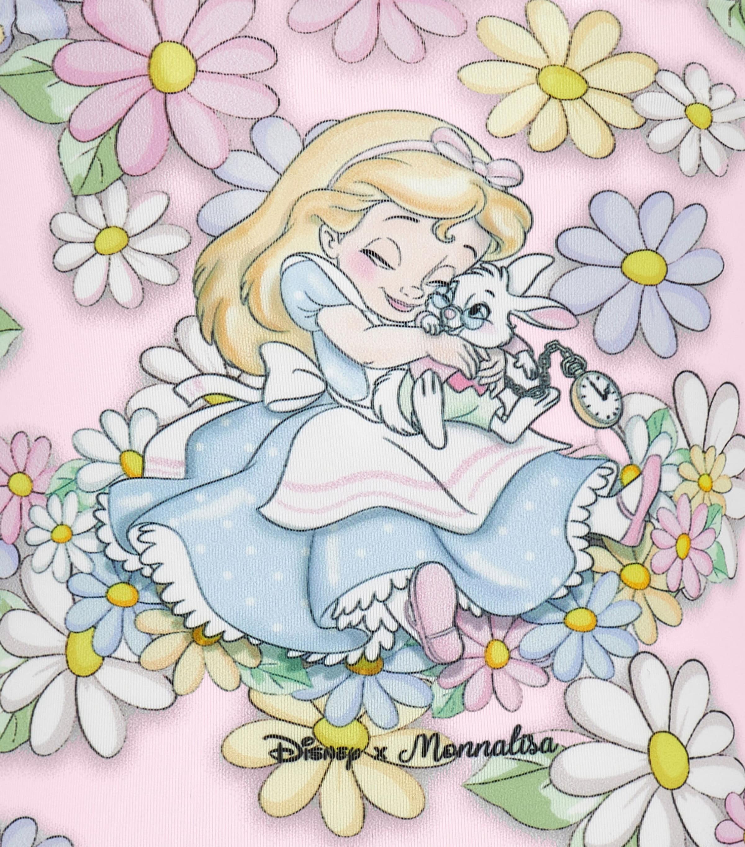 x Disney Alice Swimsuit  (3-36 Months) ROSA FAIRYTALE Image 3