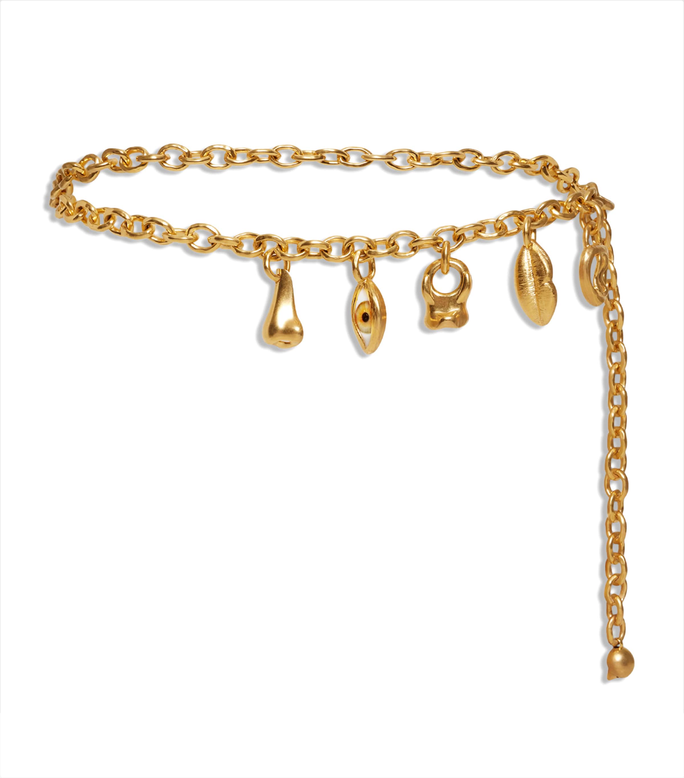 Schiaparelli Charms Chain Belt Or/multico Image 1