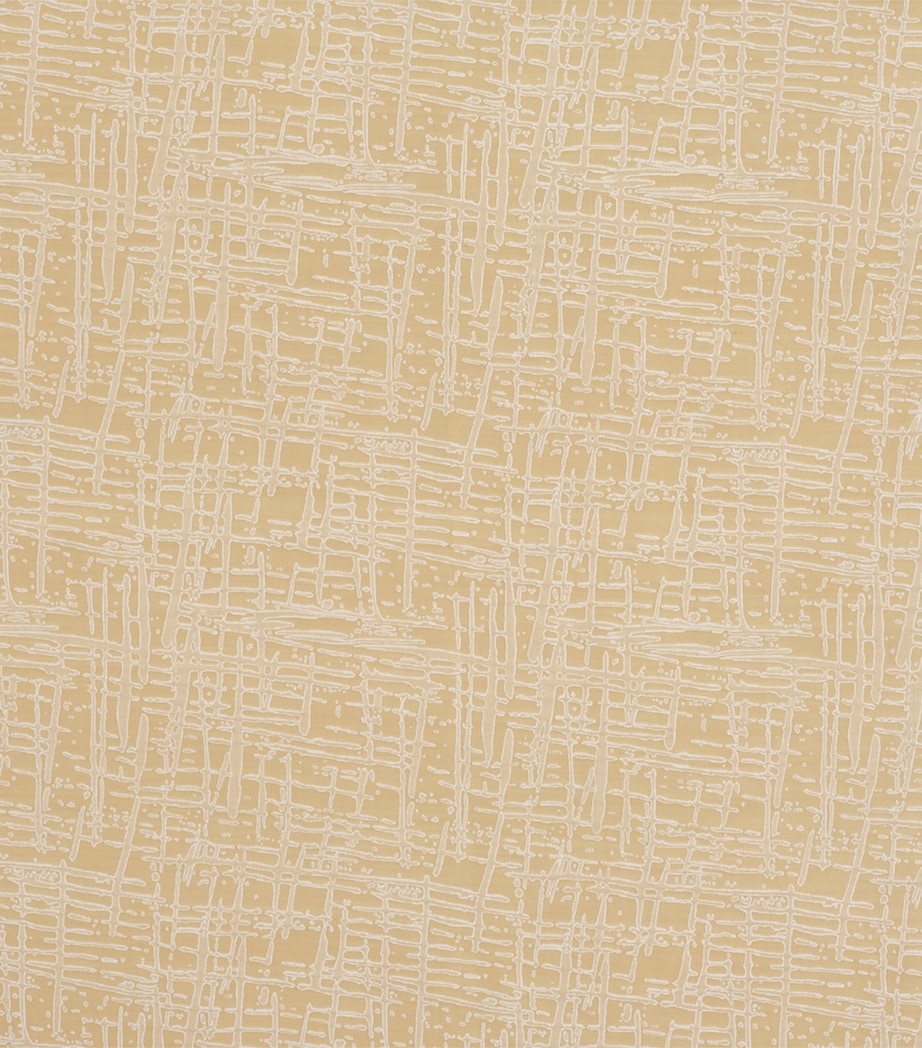 Celso De Lemos Egyptian Cotton-Silk Partition King Duvet Cover (230cm x 220cm) Miel Image 5