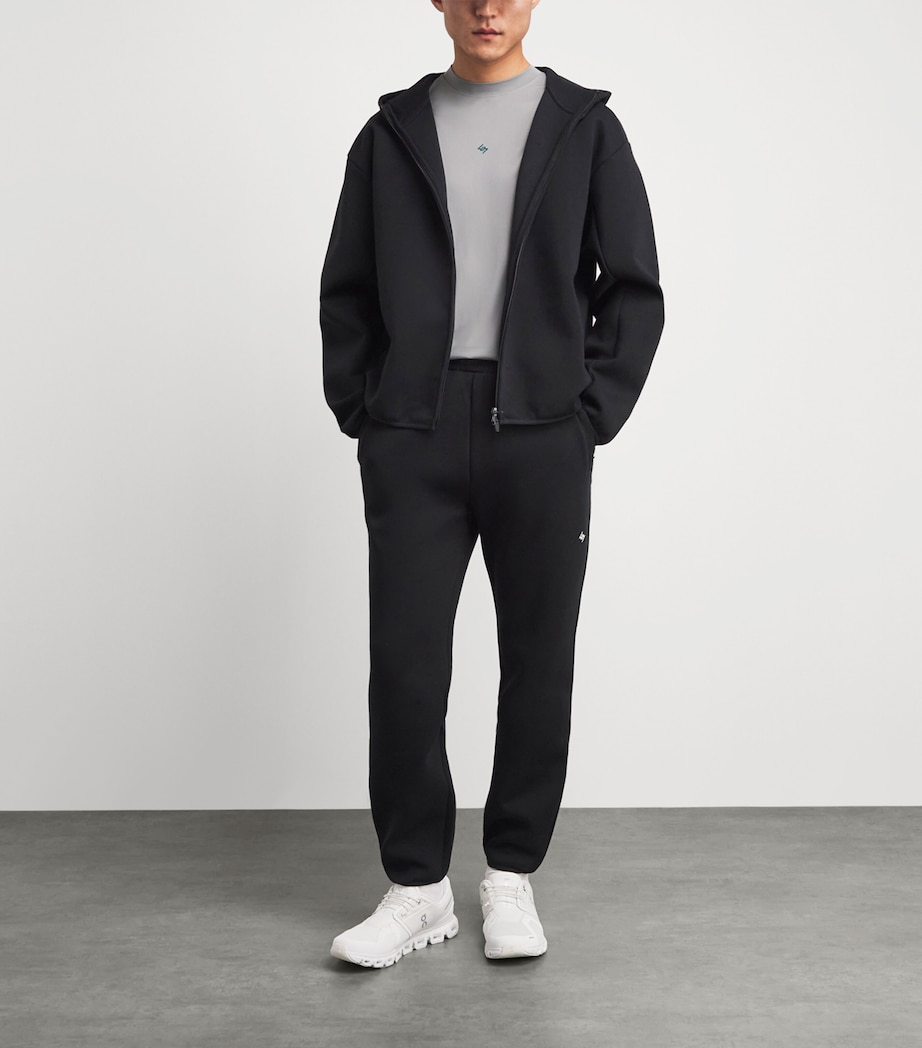 Represent 247 Mens Cotton 247 Sweatpants Jet Black Image 2