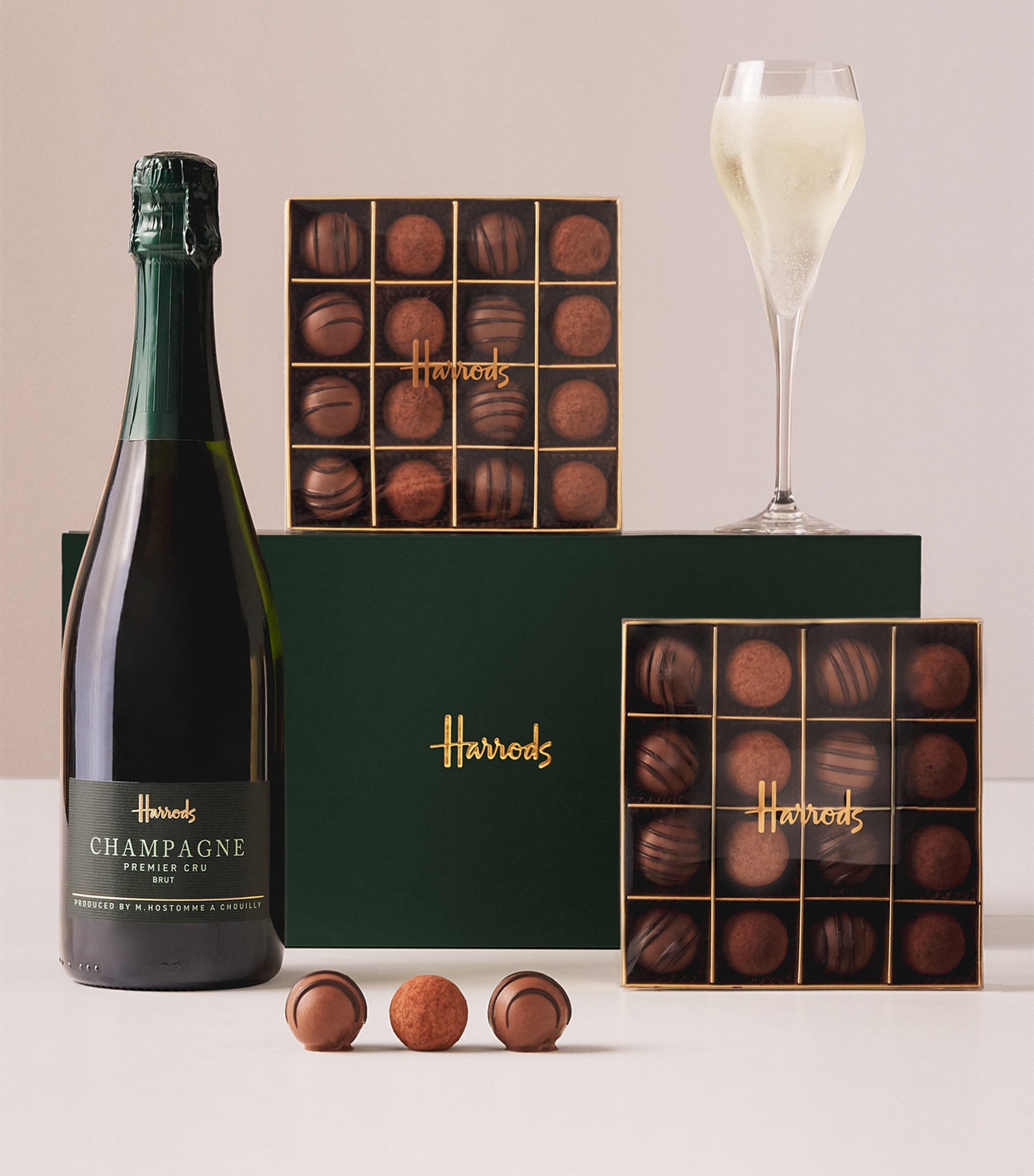 Harrods The Champagne & Truffles Gift Box