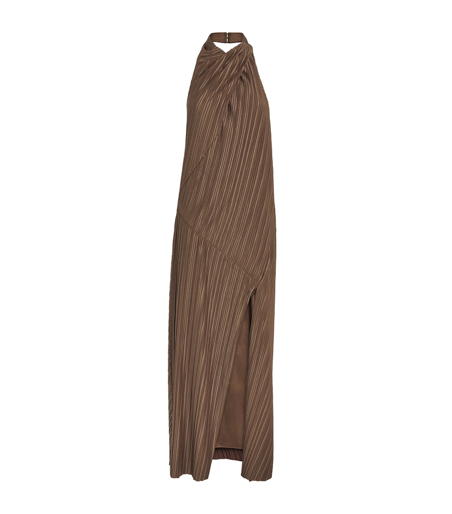 Plissé Alto Maxi Dress M80 SAND Image 1