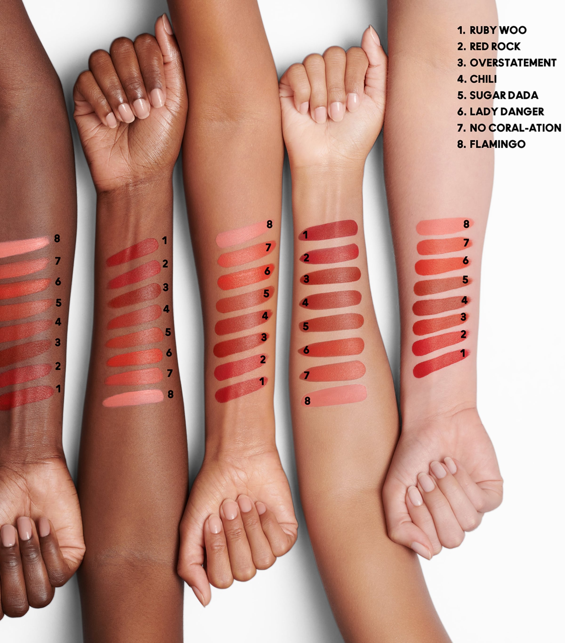 MACximal Silky Matte Lipstick RED ROCK Image 3