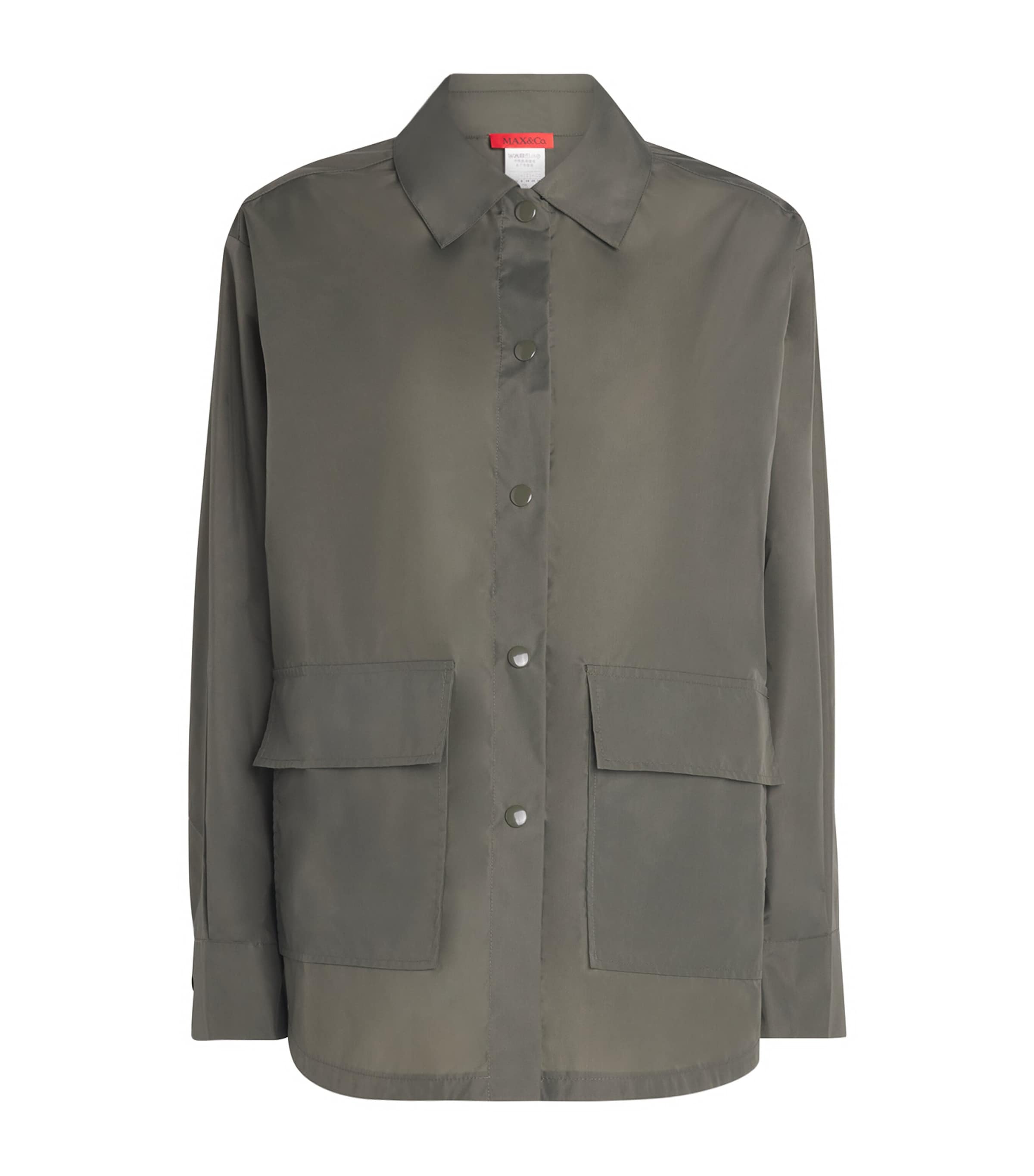 Nylon Overshirt KAKI Image 1