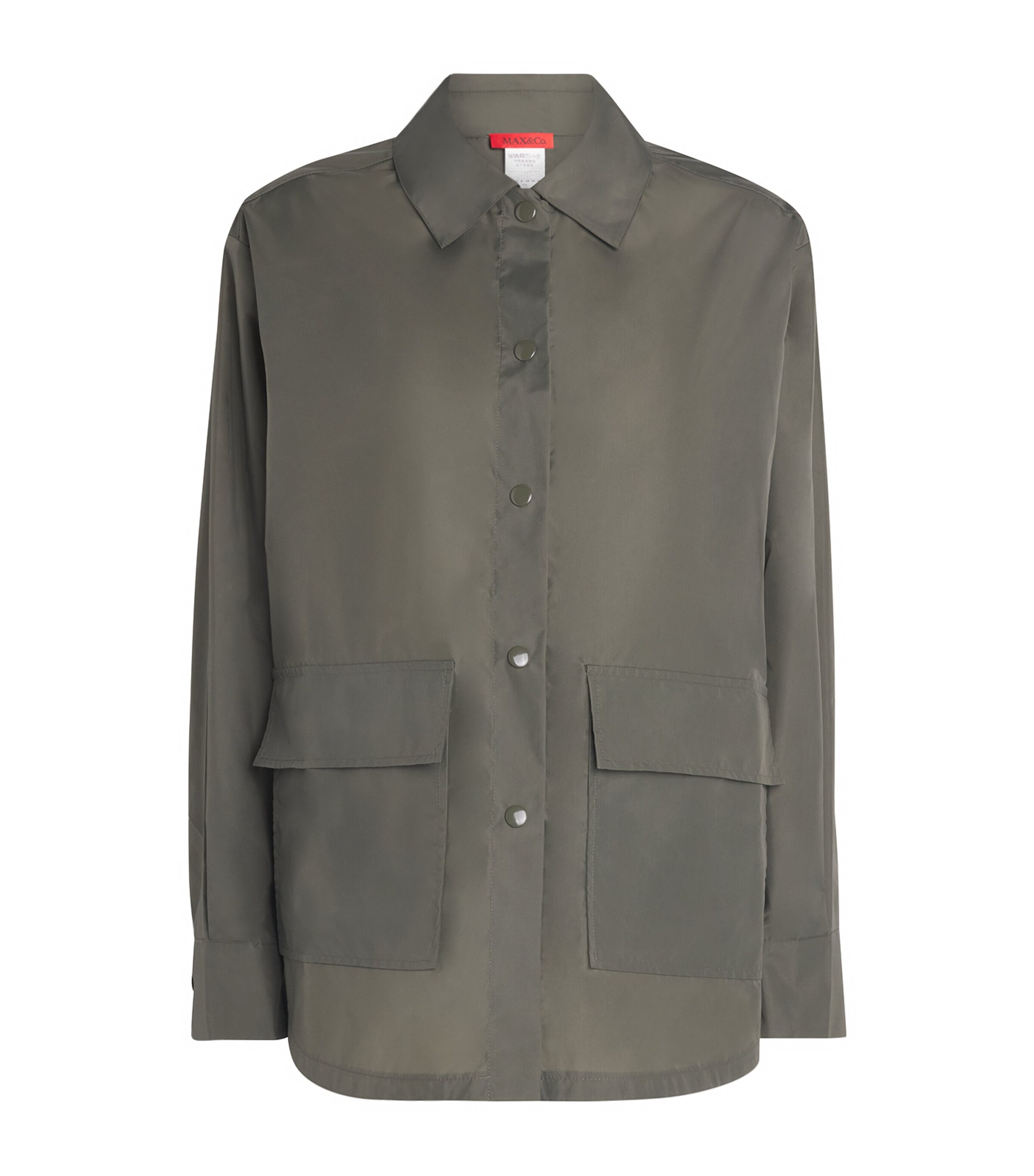 MAX&Co. Nylon Overshirt | Women Clothing | Coats & Jackets | Designers | Maxco | Coats-Jackets