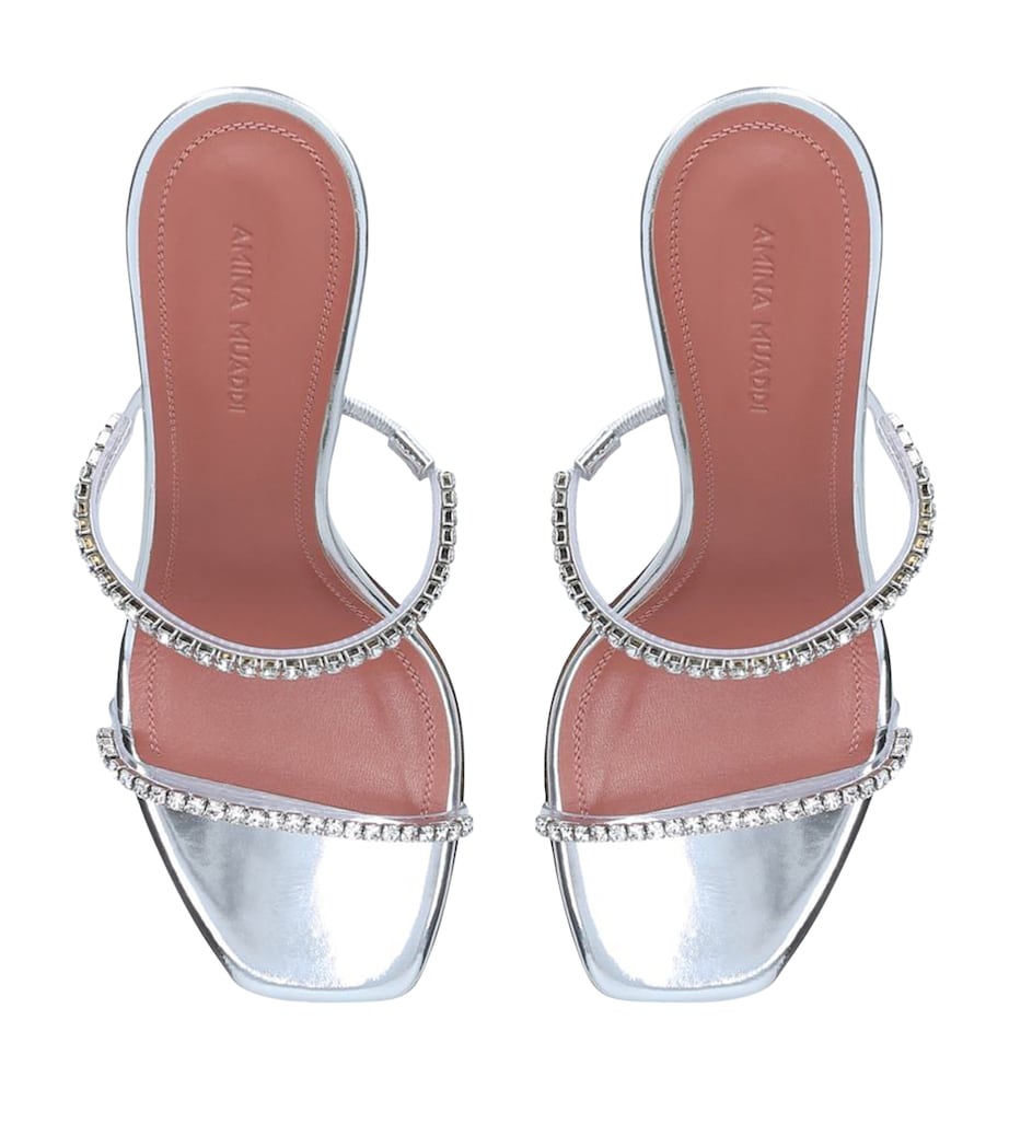 Embellished Gilda Glass Sandals 95 OTHER Image 5