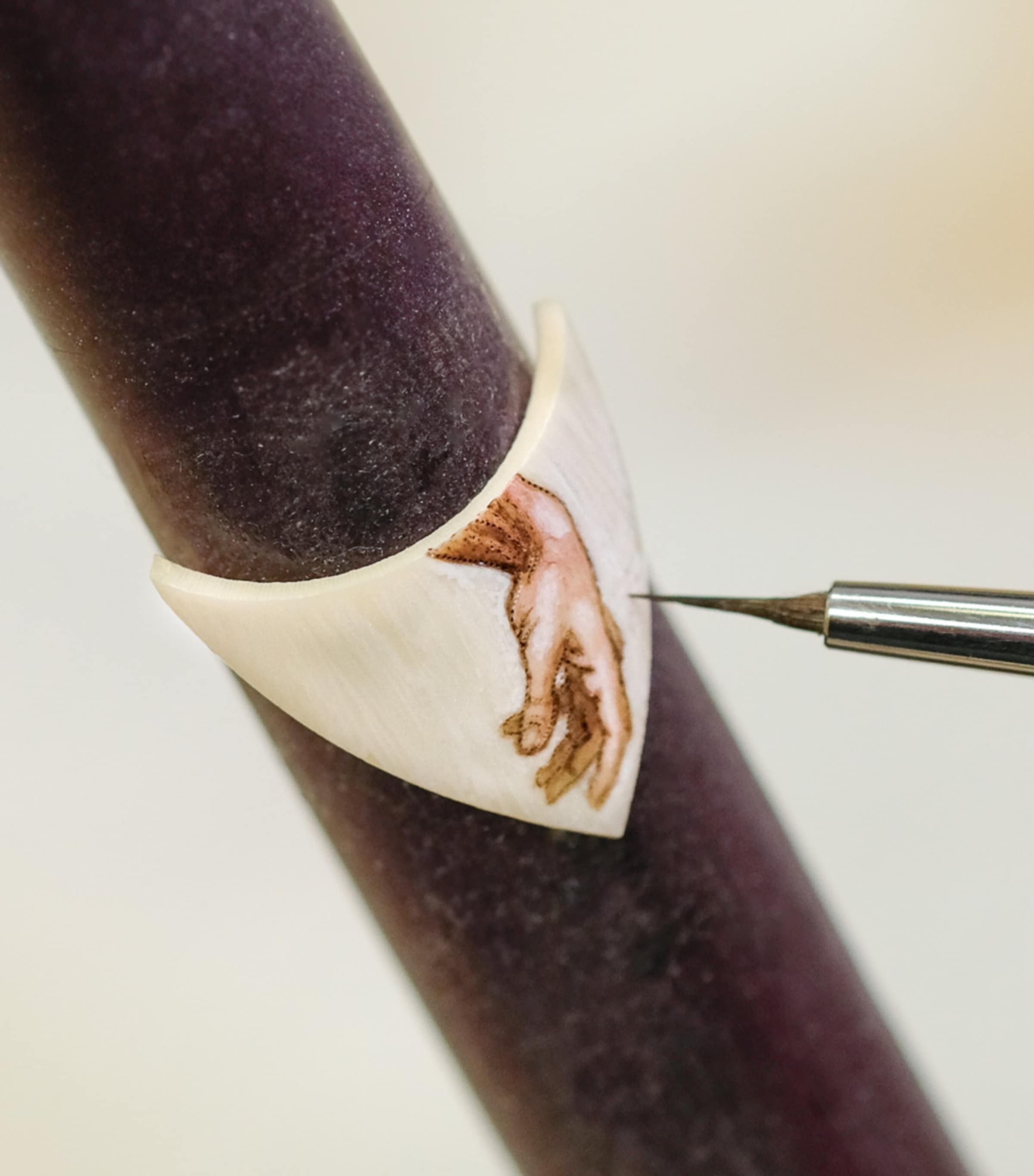 Yellow Gold Michelangelo Fountain Pen MULTI Image 8