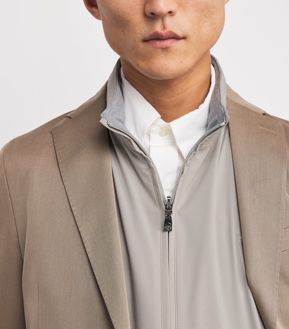 High-Neck Gilet NATURAL / BEIGE 036 Image 6