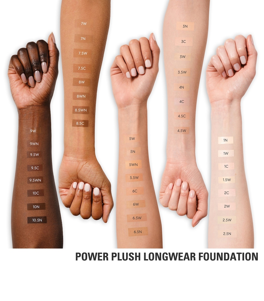 Power Plush Longwear Foundation 5WN WARM NEUTRAL Image 2