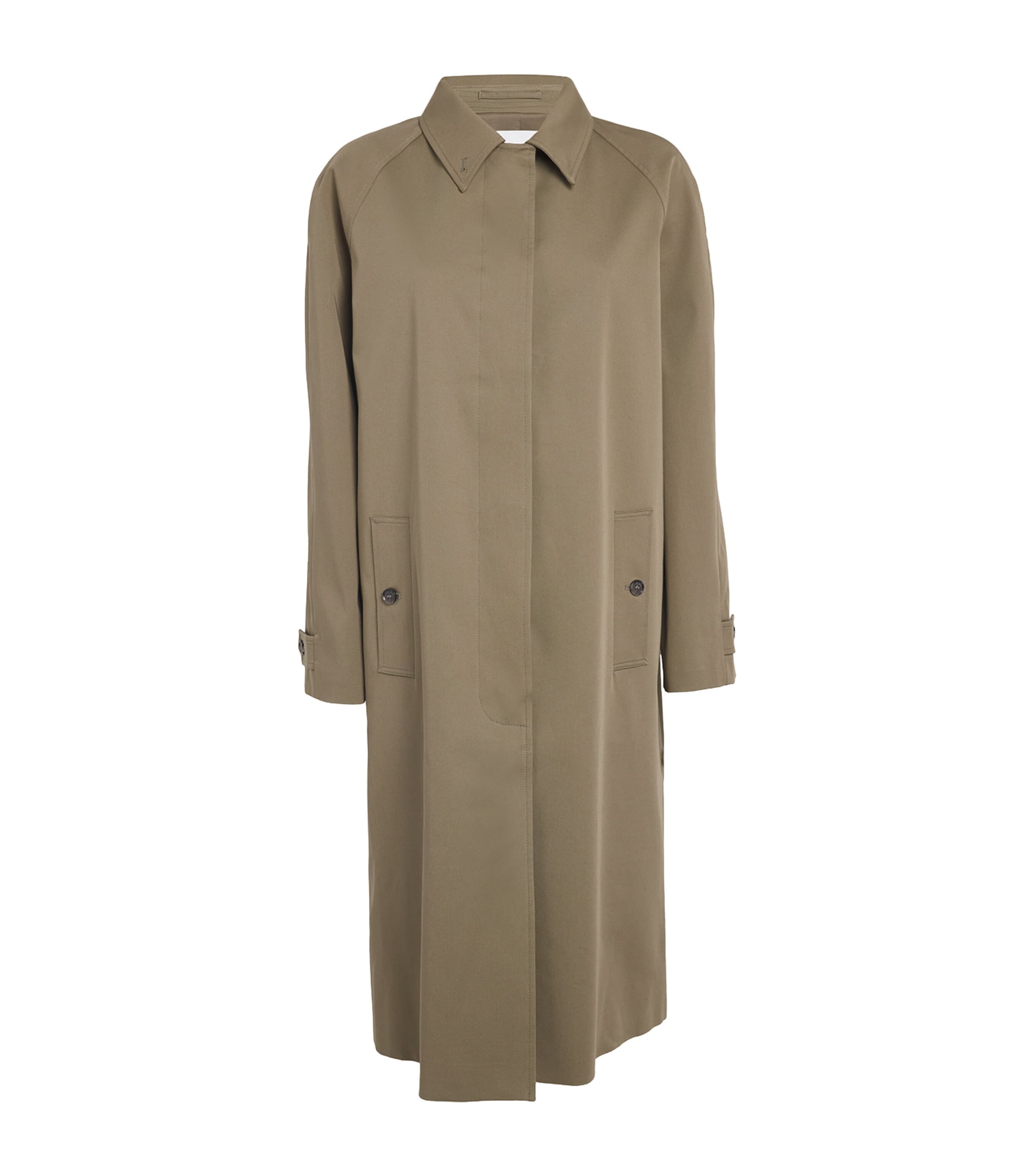 ANINE BING WATER-RESISTANT OVERSIZED TRENCH COAT