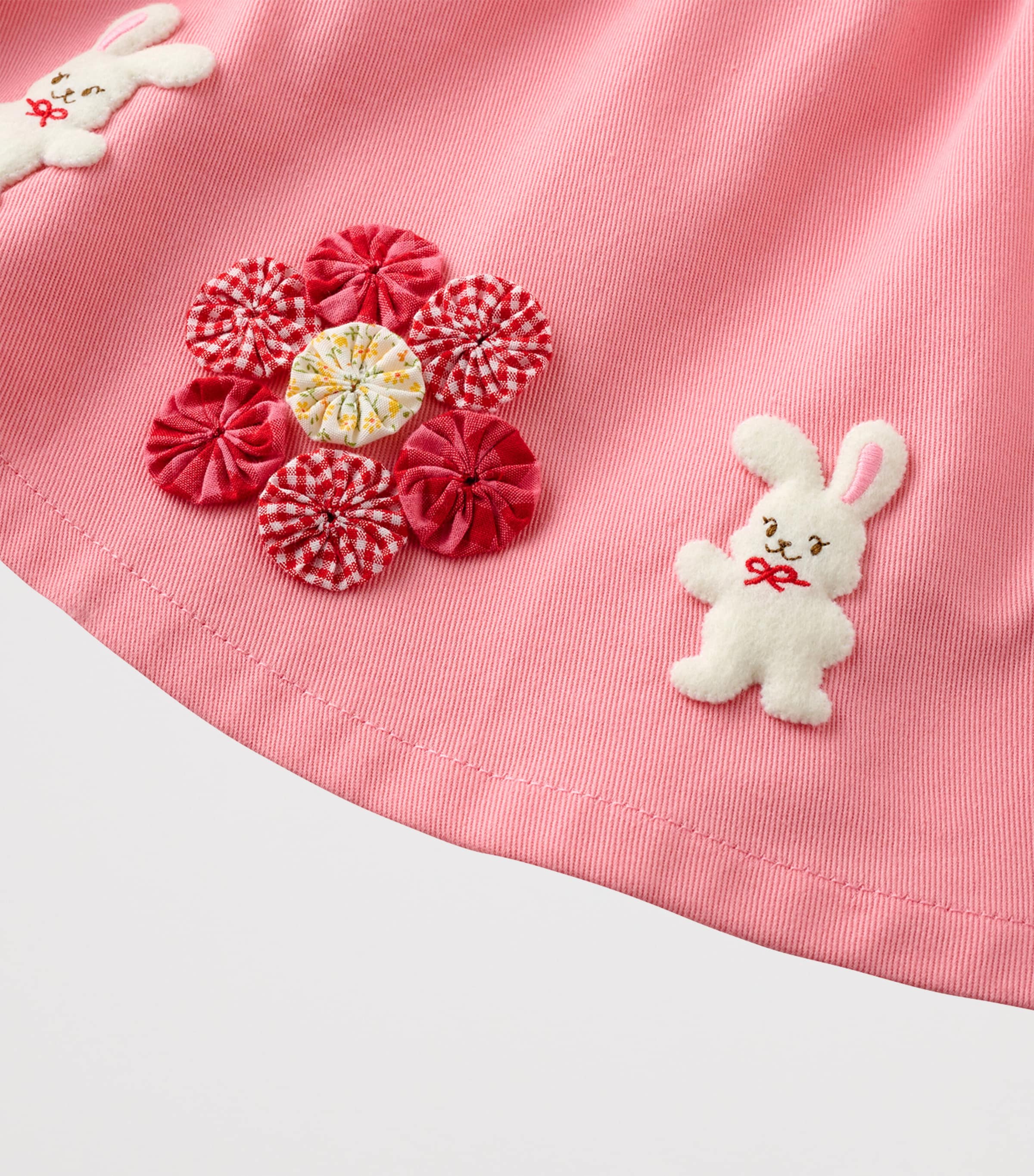 Miki House Cotton Chieco Ruffled Skirt (1-5 Years) Image 5