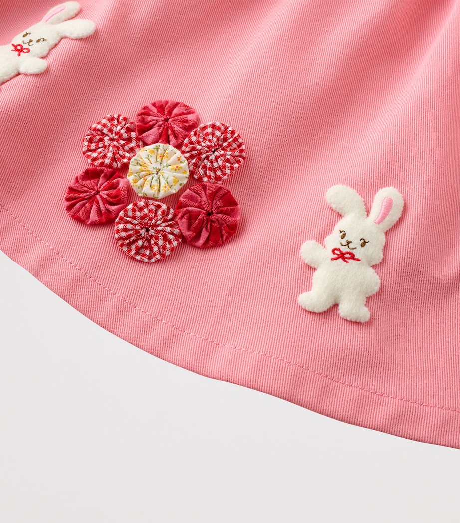 Miki House Cotton Chieco Ruffled Skirt (1-5 Years) Image 5