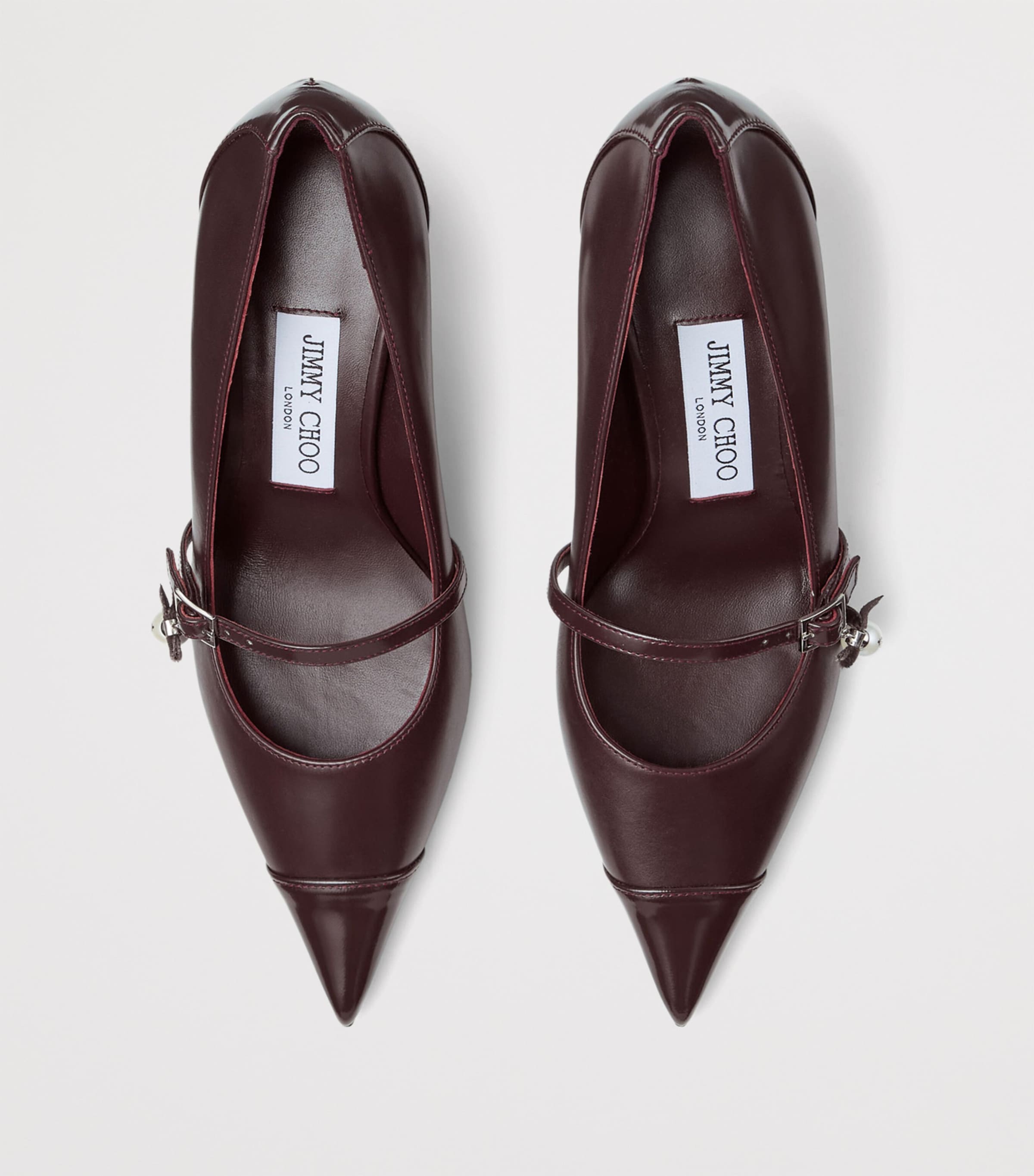 Aren 65 Leather Pumps DEEP MERLOT/DEEP MER Image 4