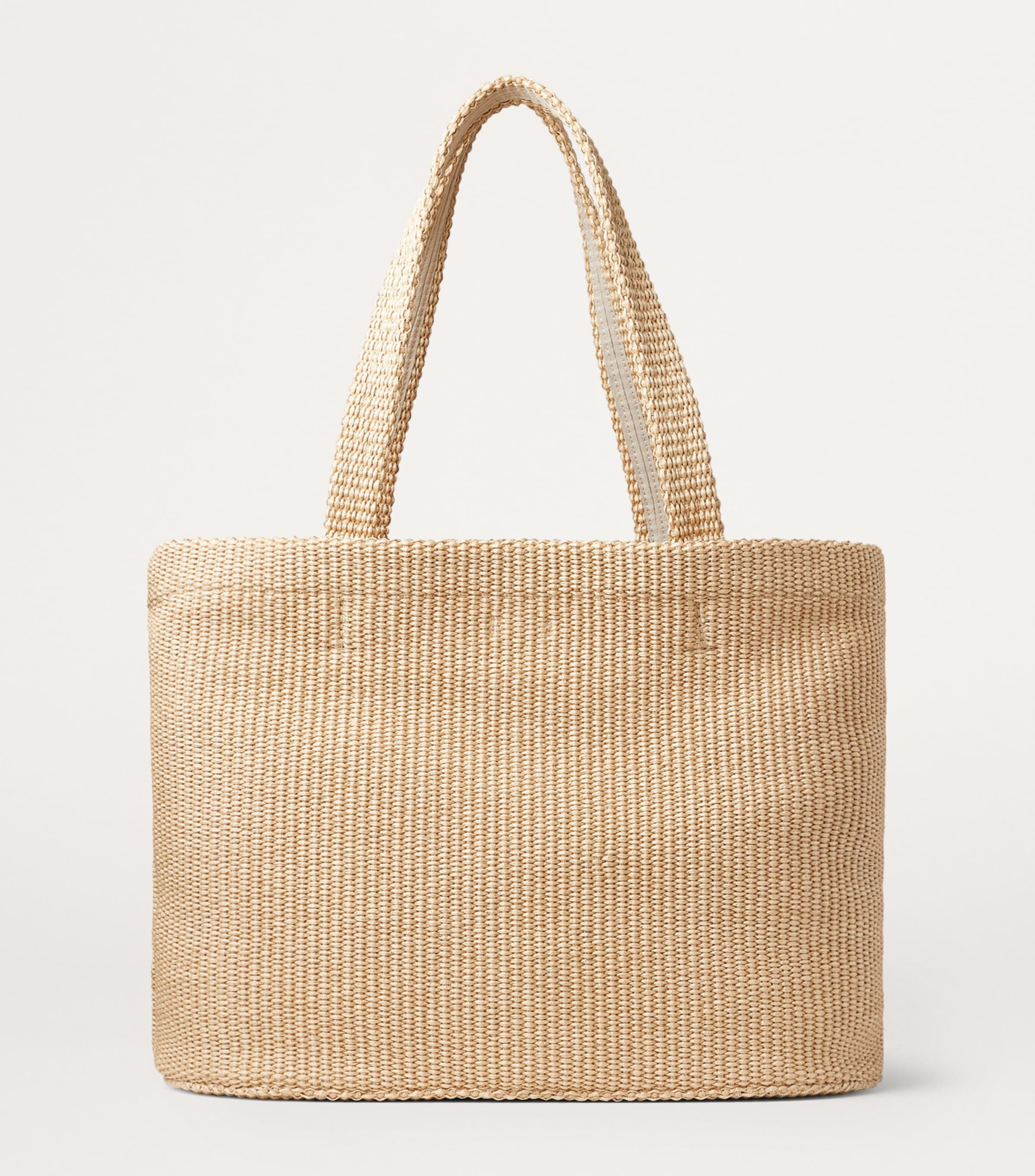 Jimmy Choo Beach Woven Tote Bag Natural/latte Image 2