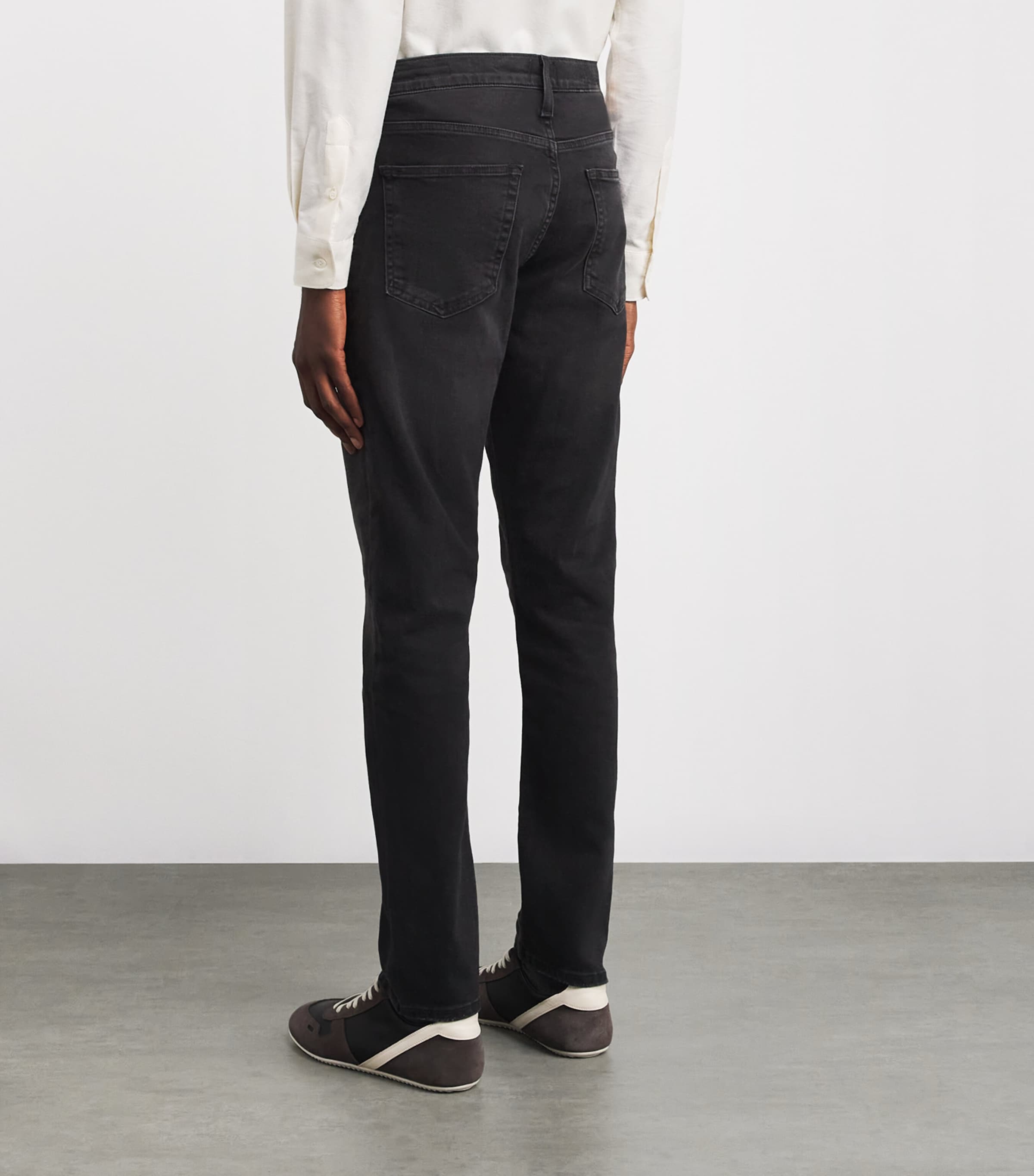 London Slim Tapered Jeans DARK STORM Image 4