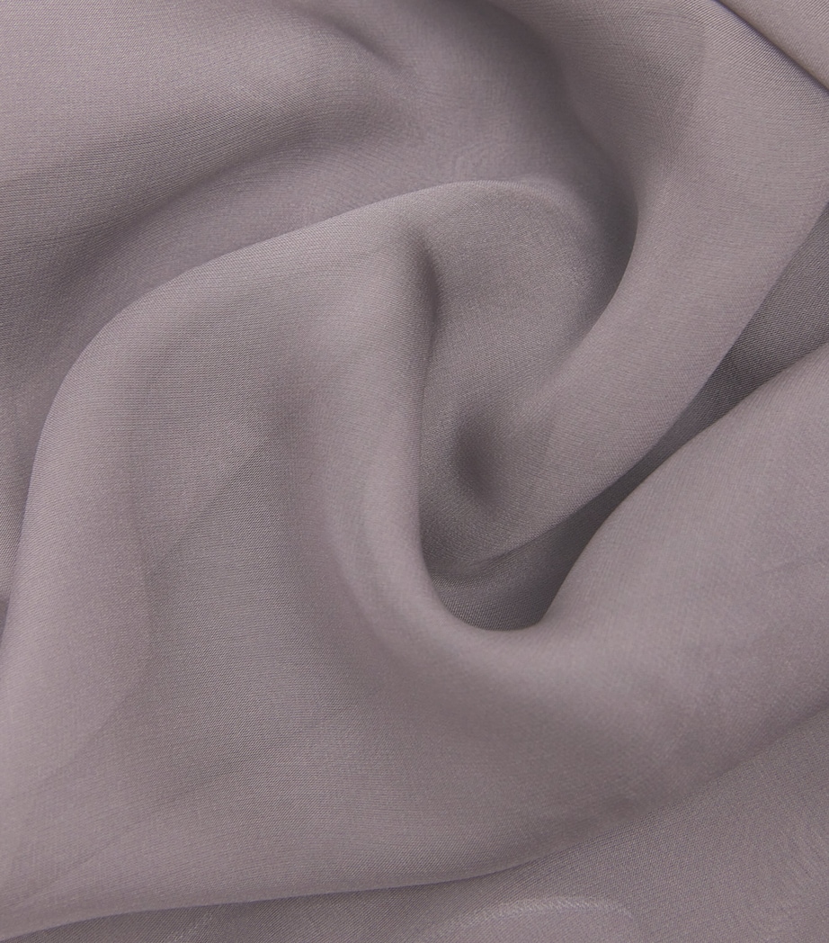 Chiffon Scarf 173802 GULL Image 4