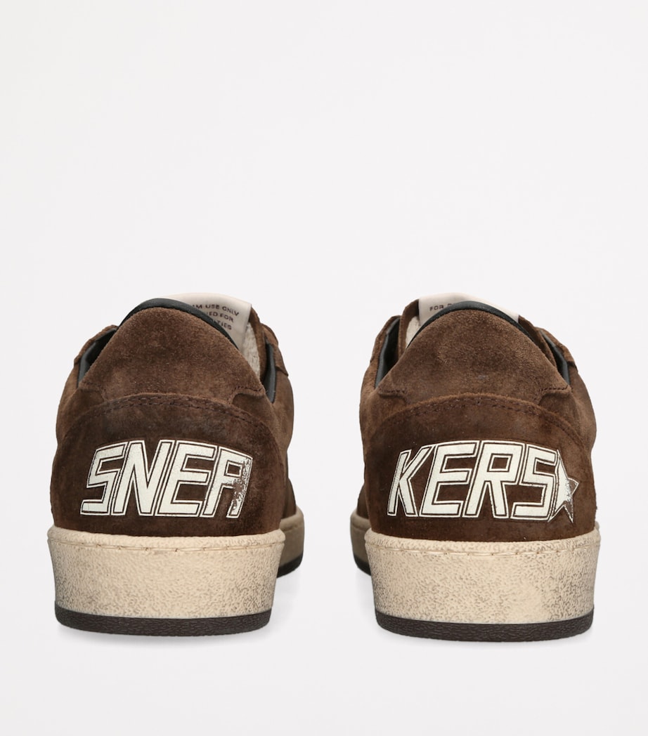 Suede Ball Star Sneakers BROWN Image 2