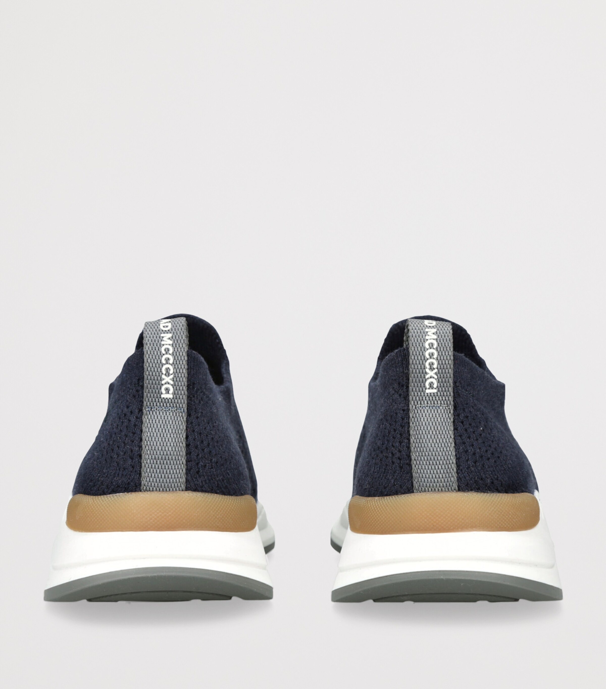 Knitted Slip-On Sneakers NAVY Image 2
