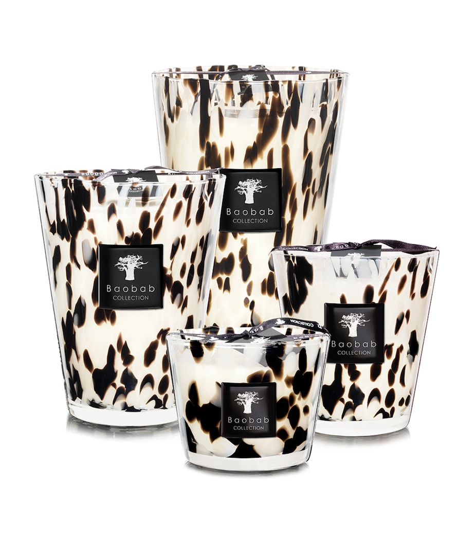 Black Pearls Maxi Candle (35cm) BLACK Image 2