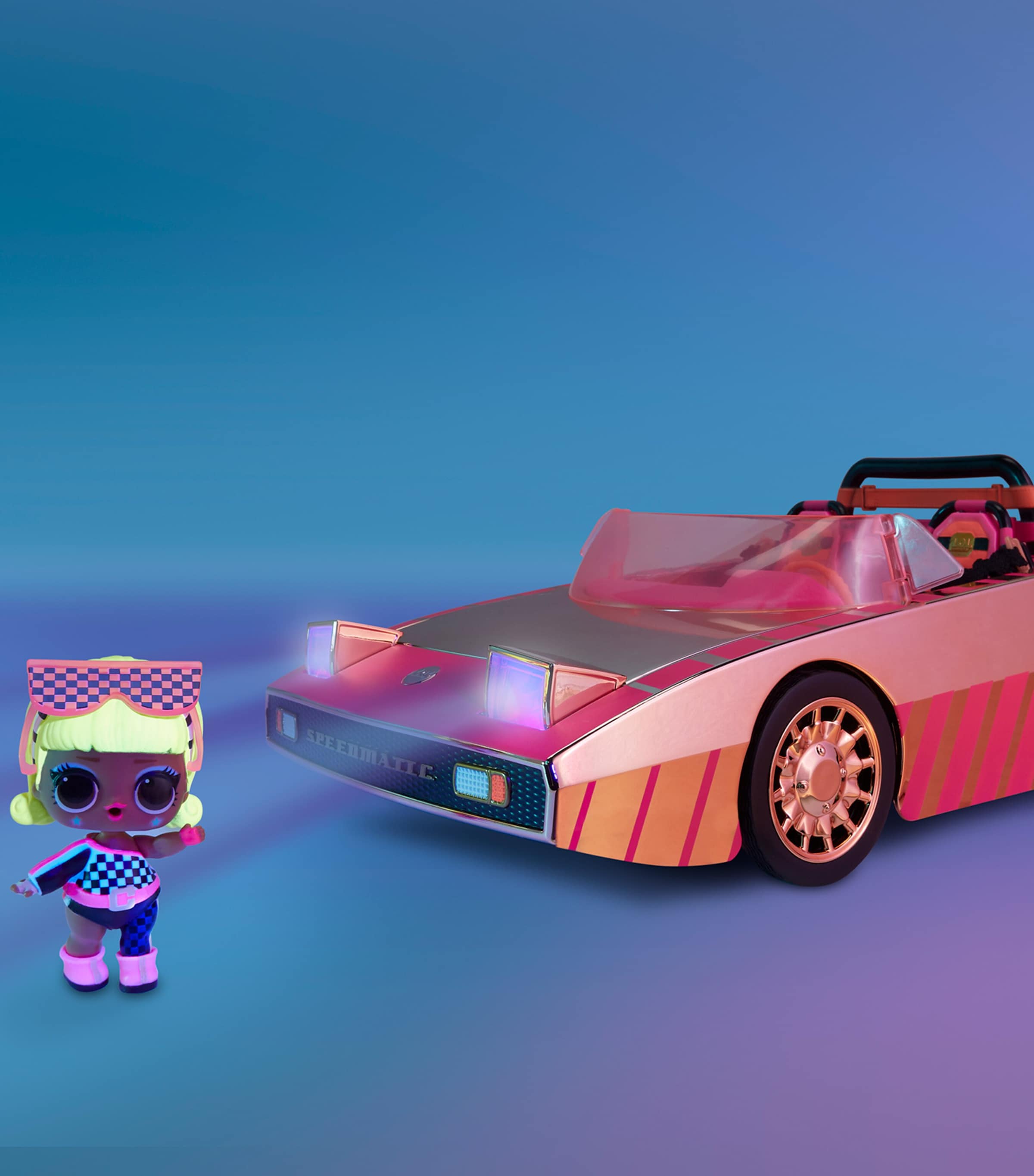 LOL OMG Car-Pool Coupe Playset Image 7