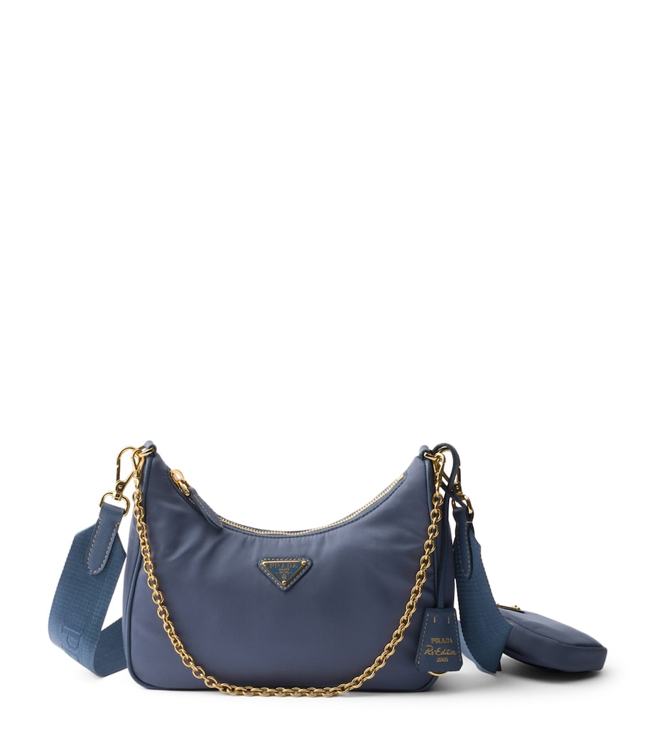 Prada Re-Nylon Re-Edition 2005 Shoulder Bag Blue Image 1