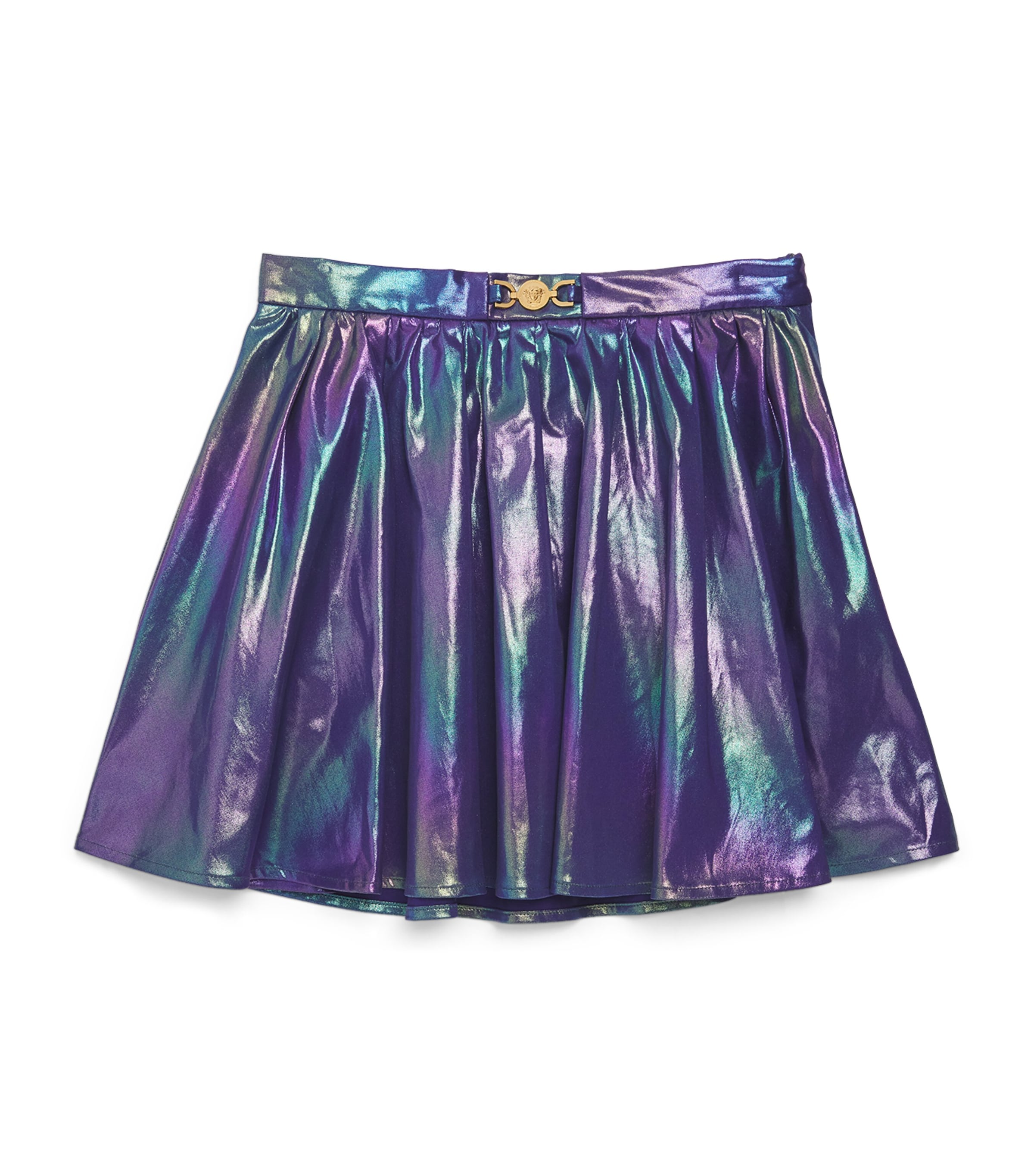 Shop Versace Cotton Medusa Skirt