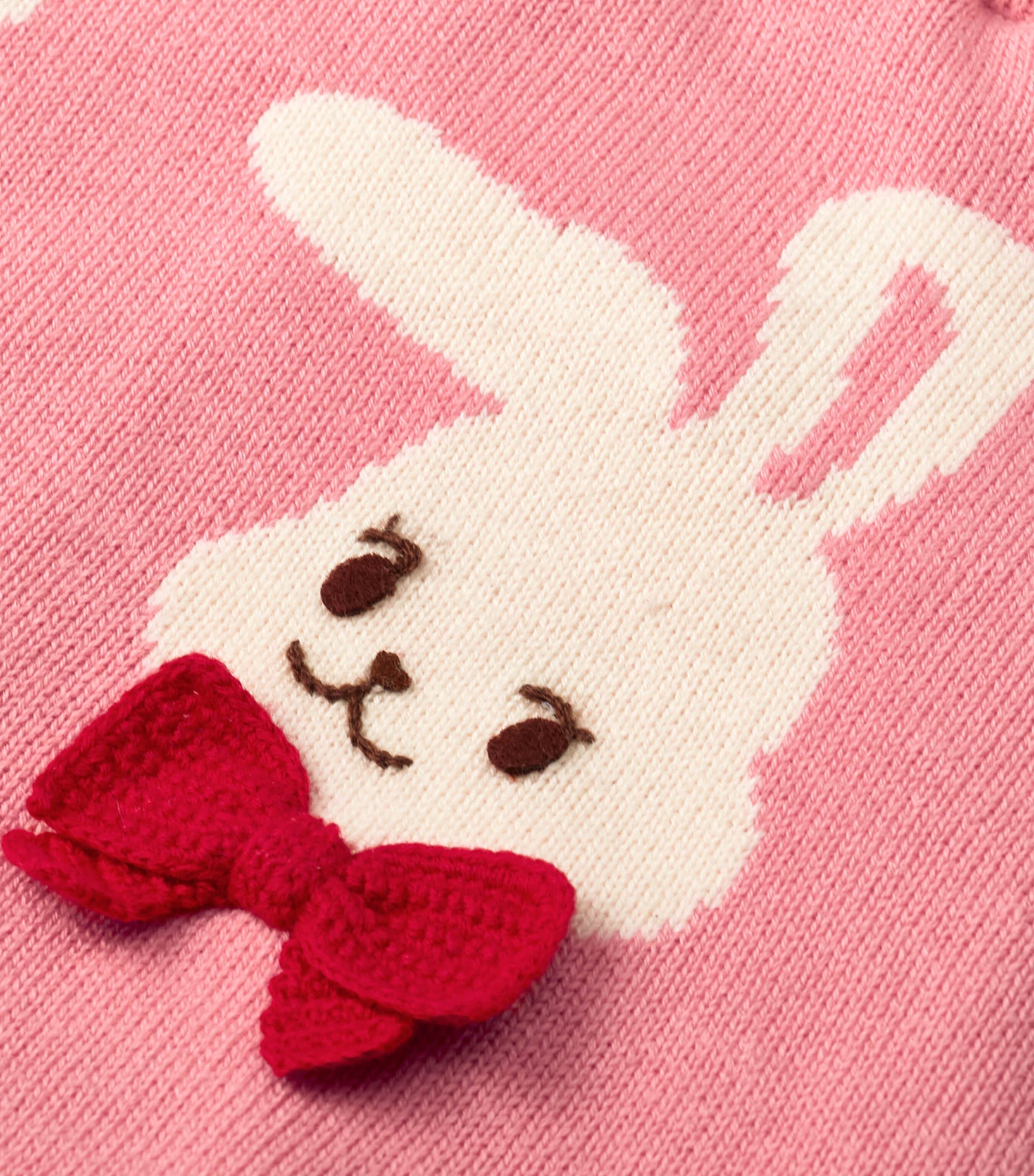 Cotton Knitted Bunny Skirt (2-7 Years) 8 Image 5